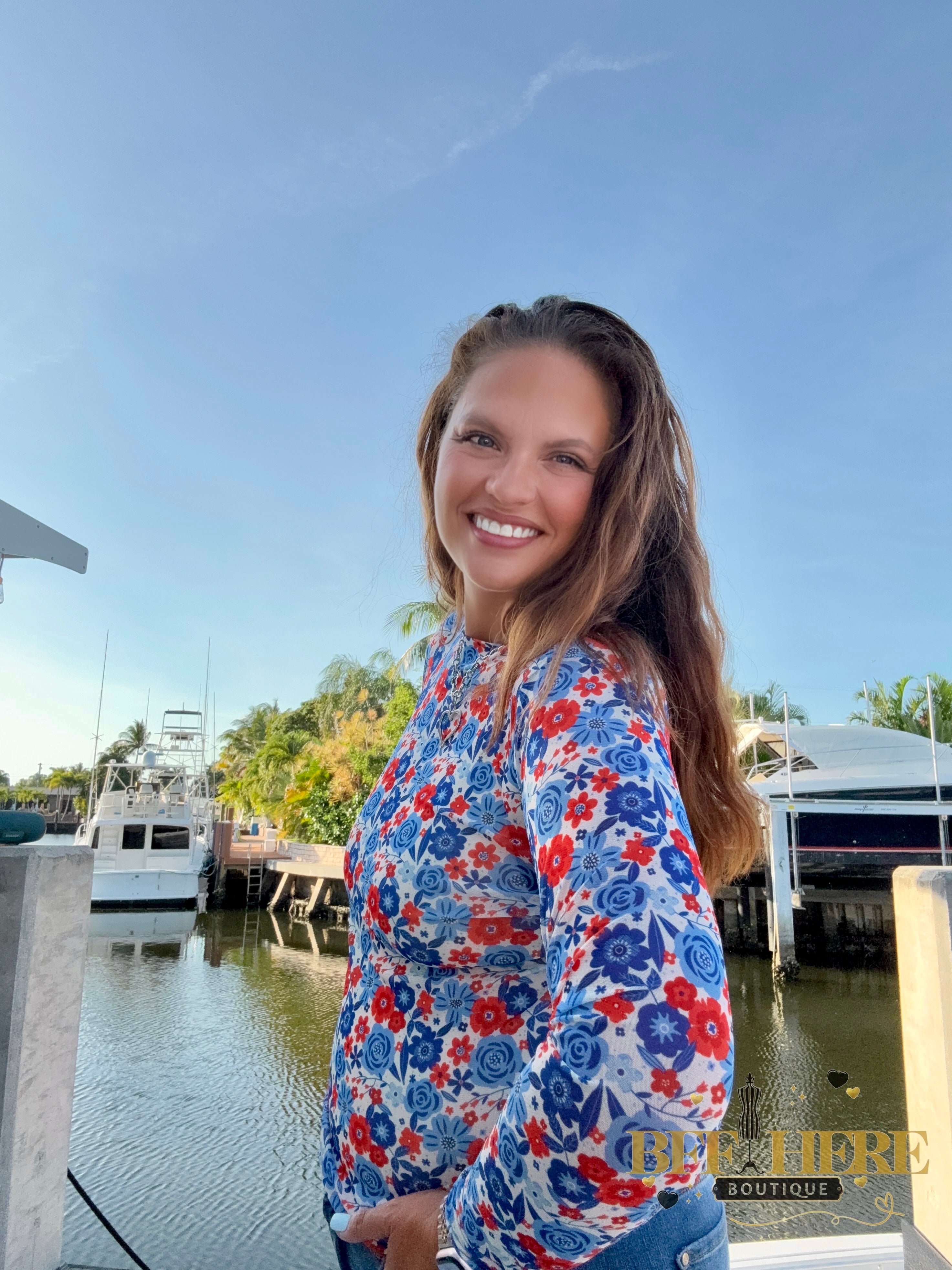 American Dreamin’ Mesh Top by Sterling Kreek - BFF Here