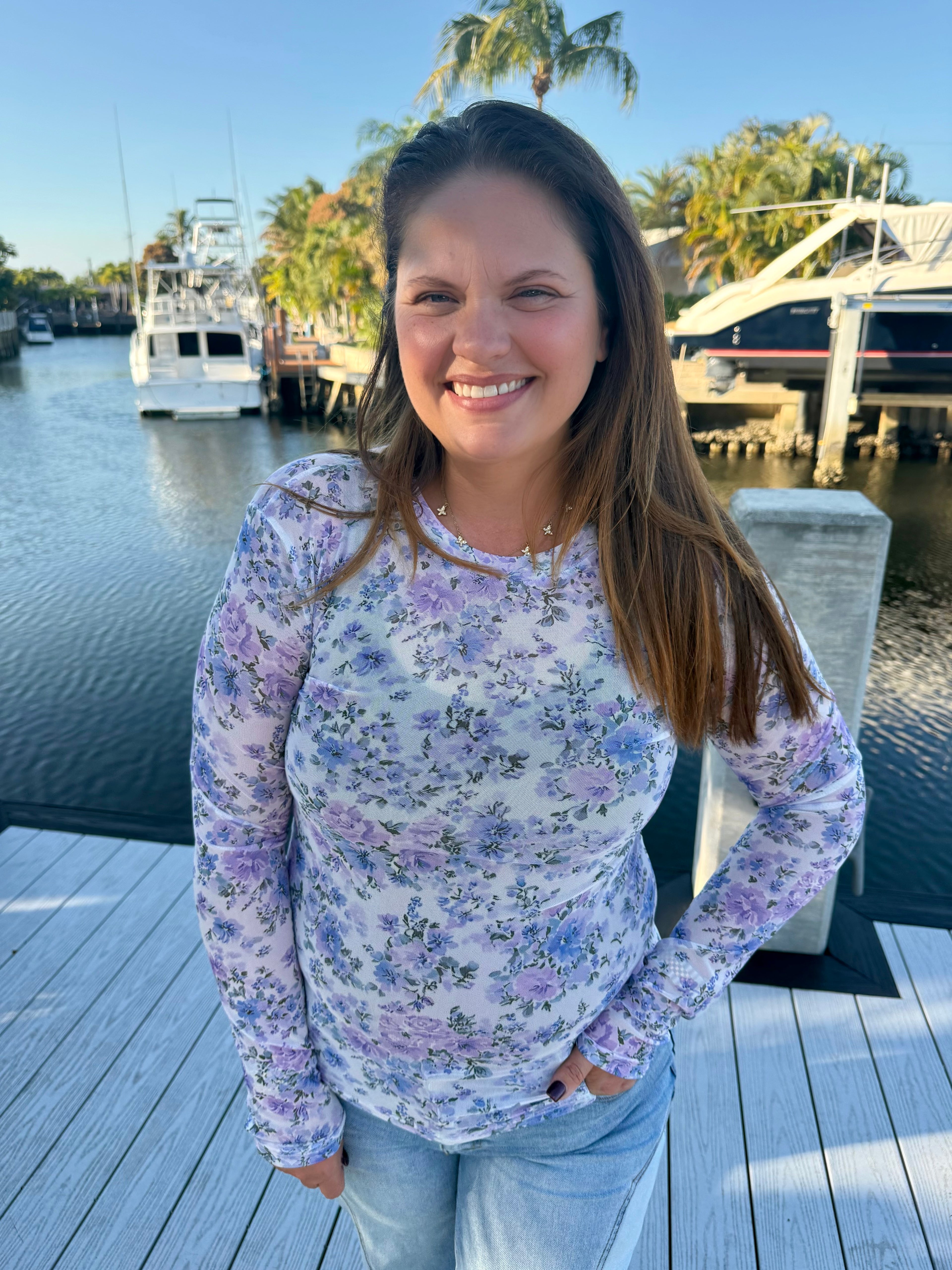 Spring Dress It Up Mesh Top by Blakeley - BFF Here