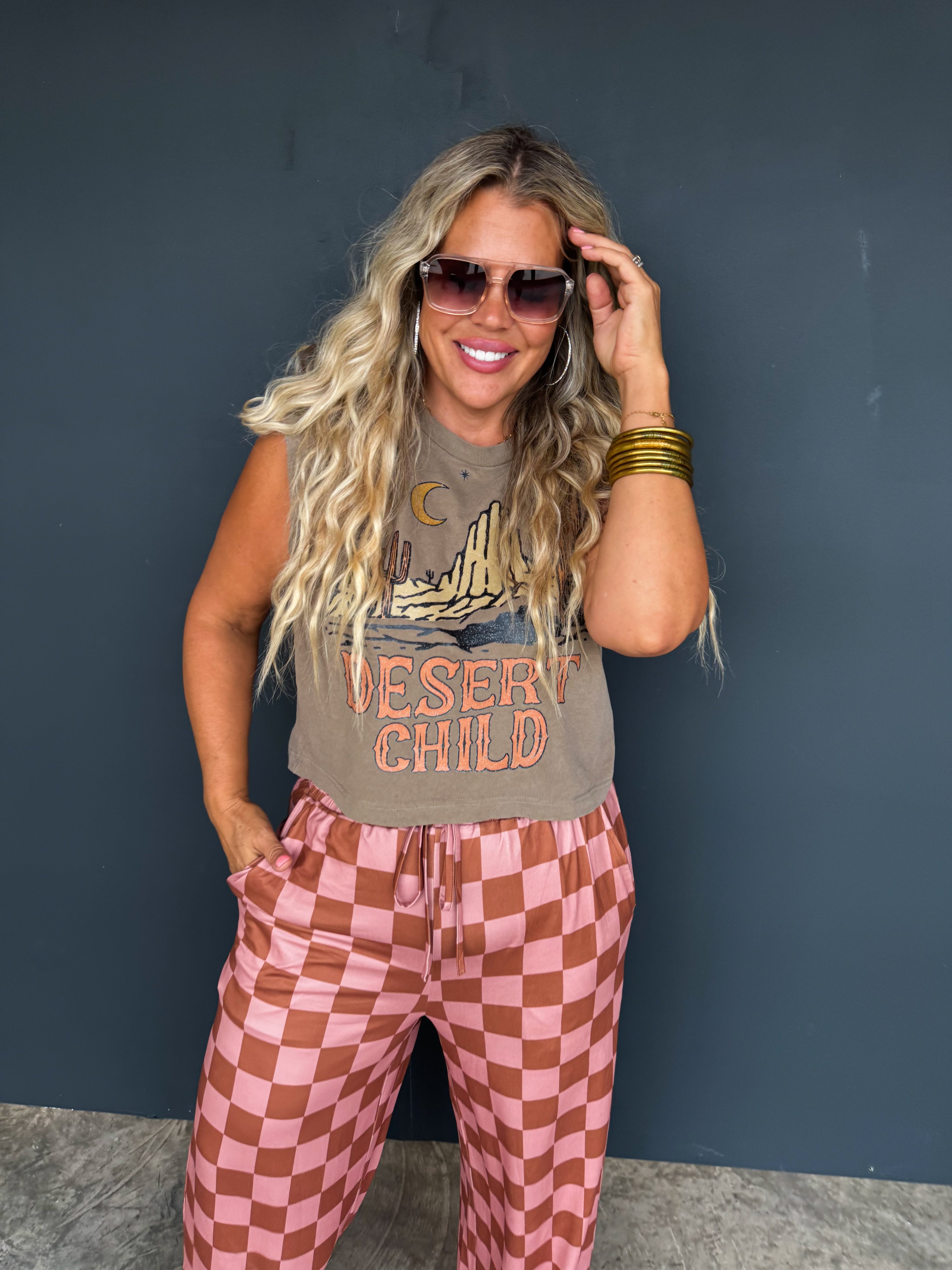 PREORDER: Checker Pop Pants by Blakeley (ETA: Beginning of September) - BFF Here