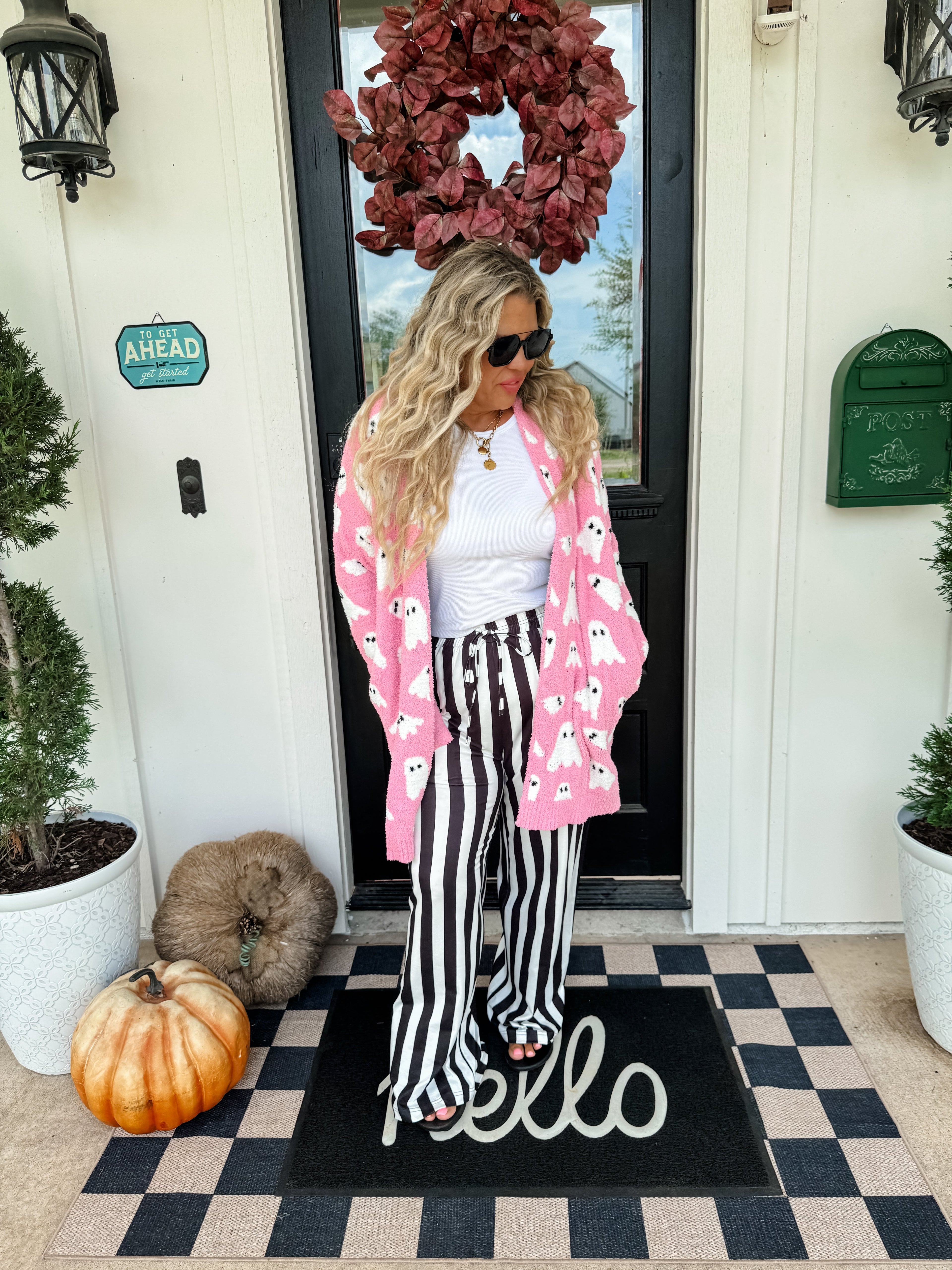 PREORDER- Vertical Stripe Pants by Blakeley (ETA: Mid September) - BFF Here