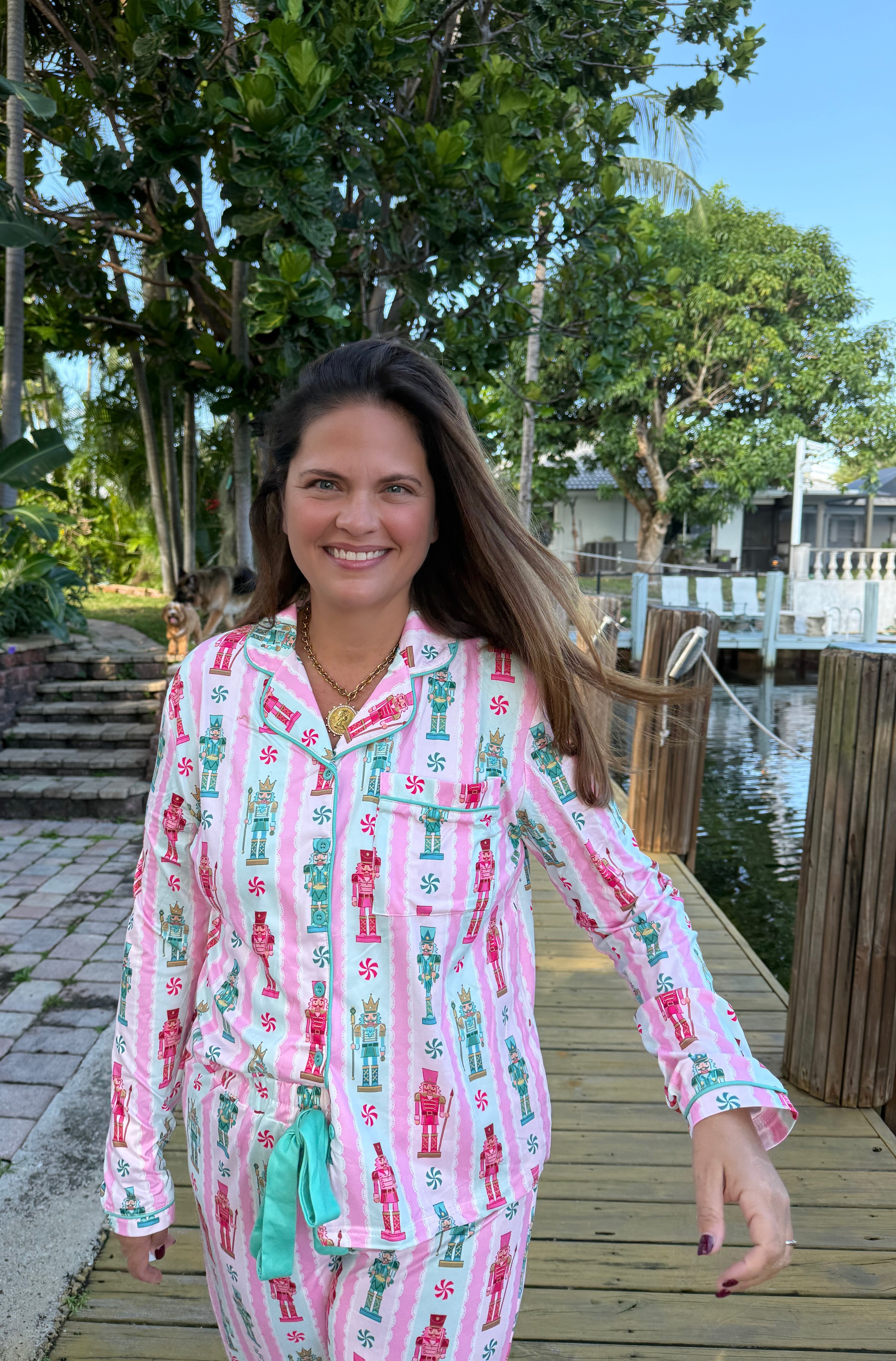 Nutcracker Magic Ruffle Pajama Set by Jess Lea - BFF Here