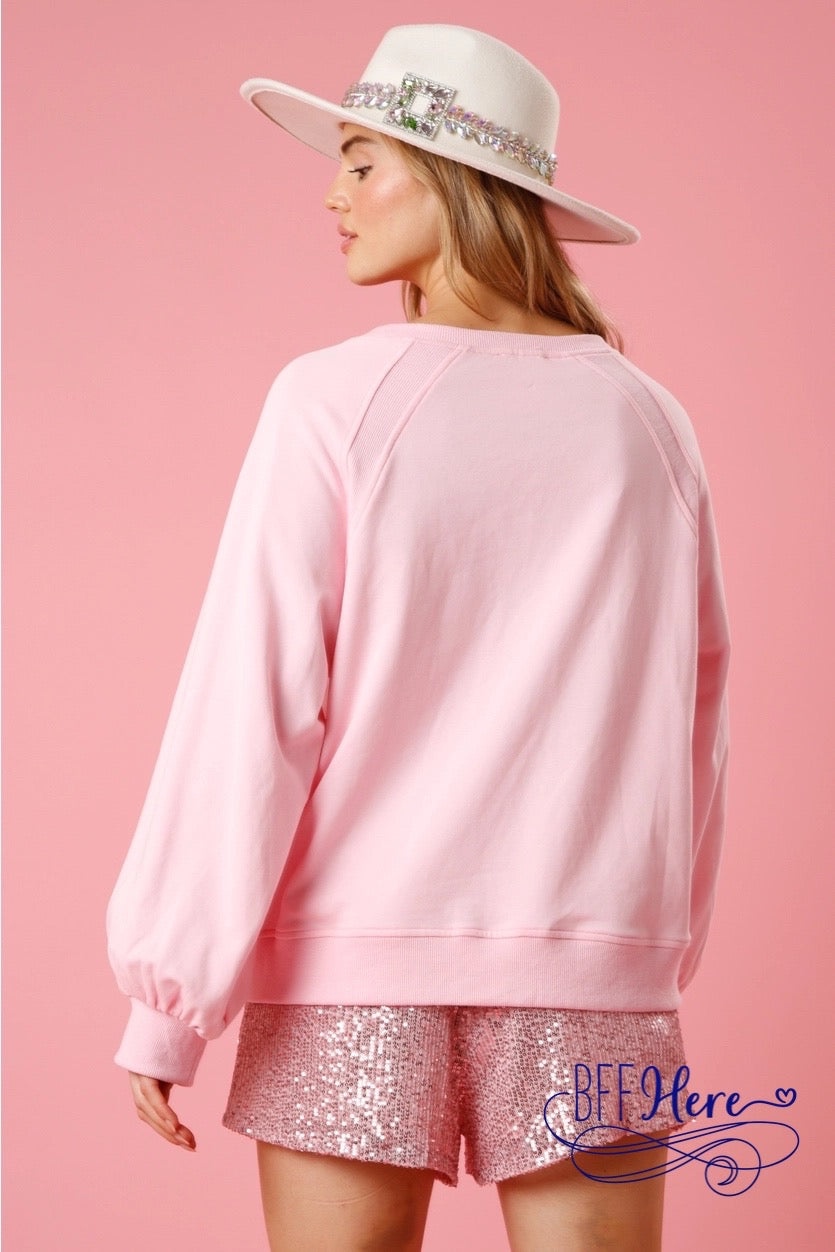 Cozy Embrace: Hugs & Kisses  Pullover - BFF Here