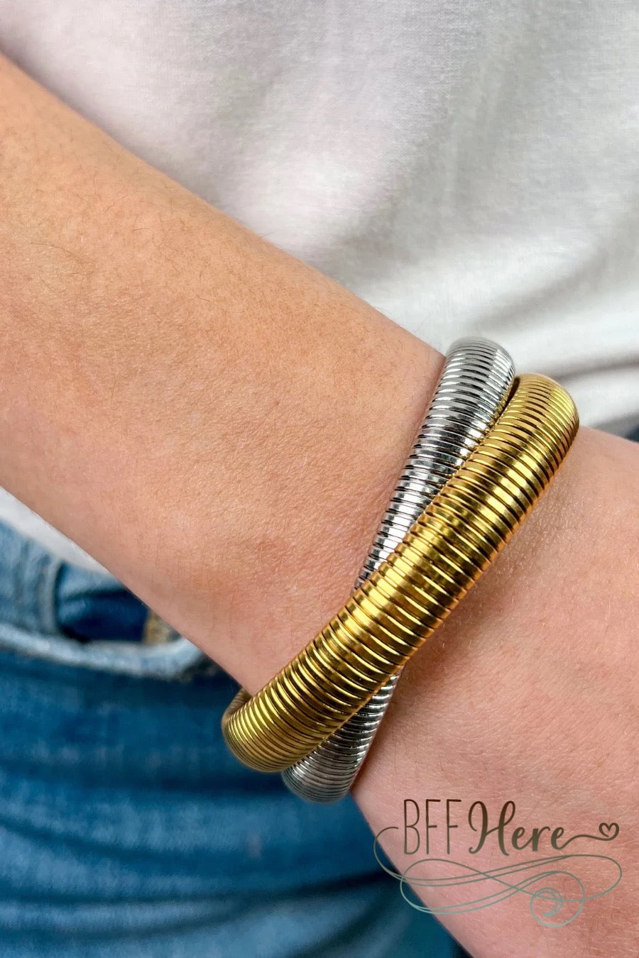 Fearless Chain Bracelet by Jess Lea - BFF Here