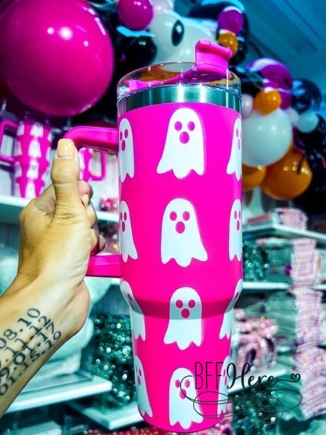 Haunted Sips Mug / Choice of Color - BFF Here