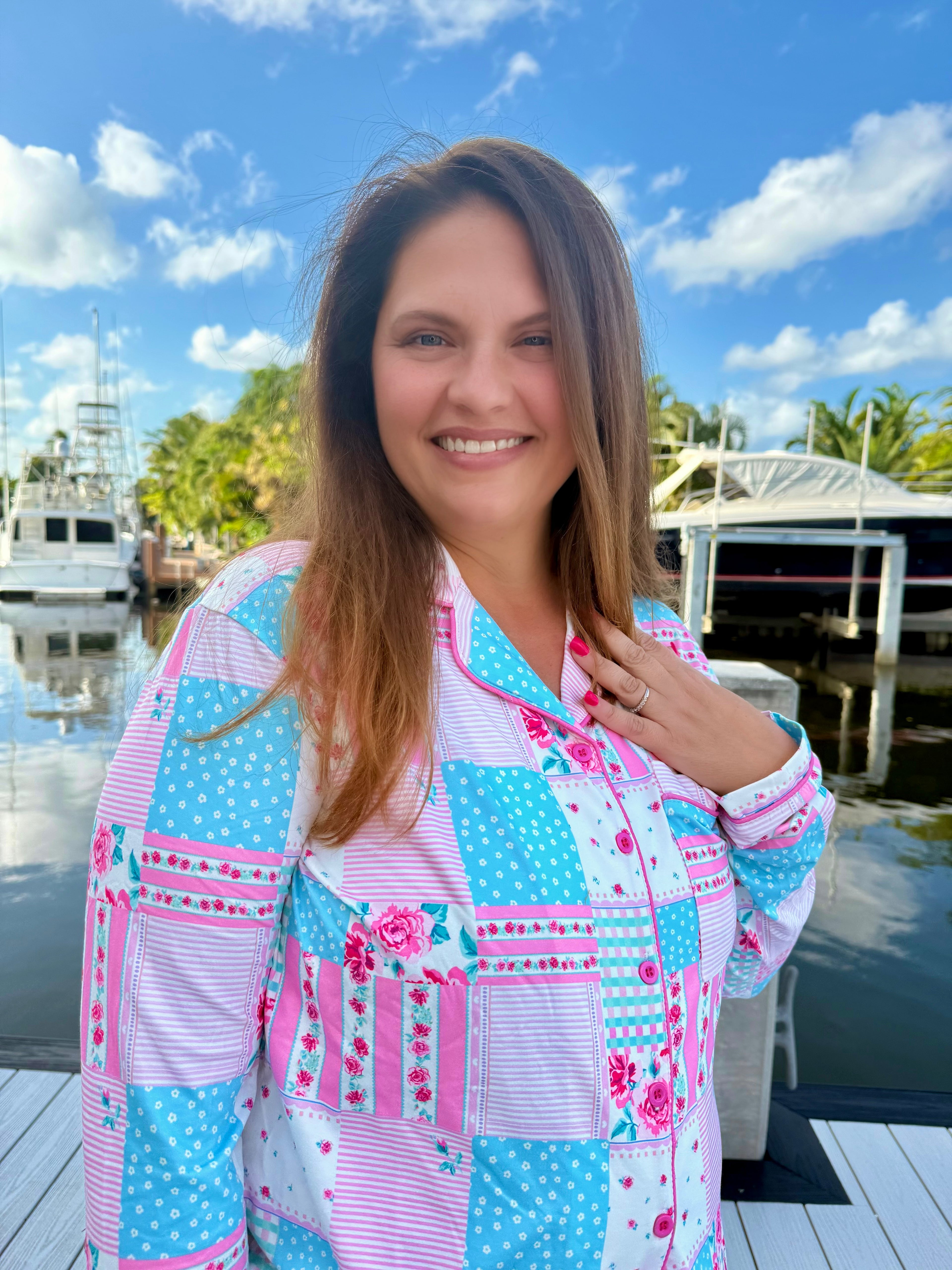 Pink Heirloom Ruffle Pajama Set by Jess Lea (Array) - BFF Here