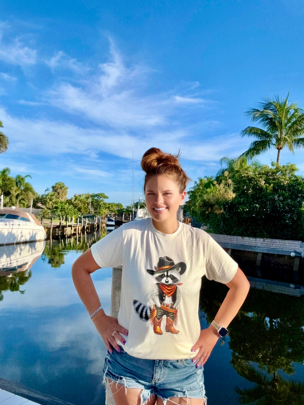Rootin’ Tootin’ Raccoon Tee - BFF Here