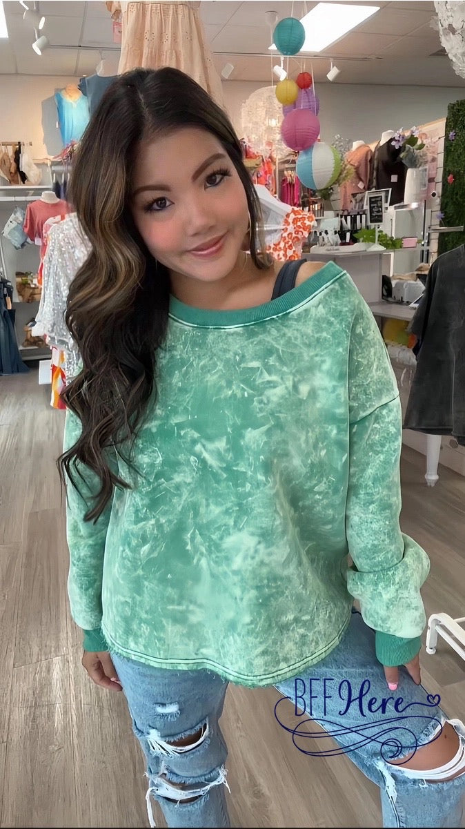 Shadow Hues: Ash Wash Oversized Sweatshirt with a Relaxed Vibe - BFF Here