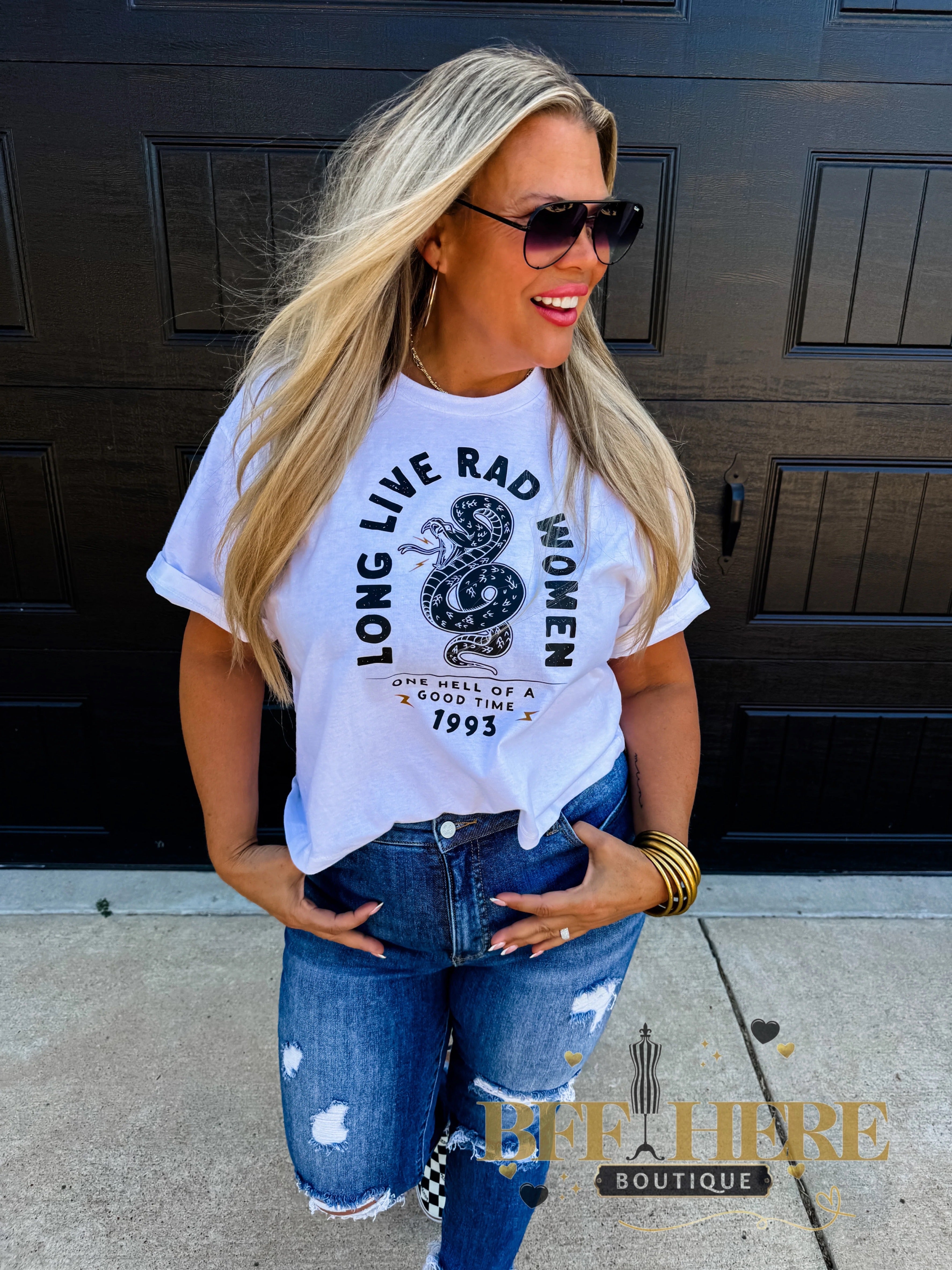 Long Live Rad Women / Choice of Color by Blakeley - BFF Here