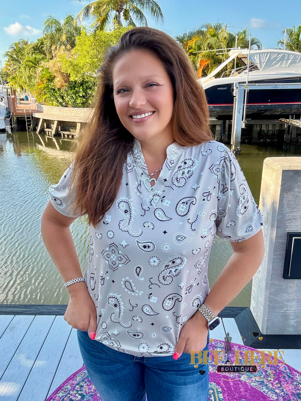 The Paisley Top by Sterling Kreek - BFF Here