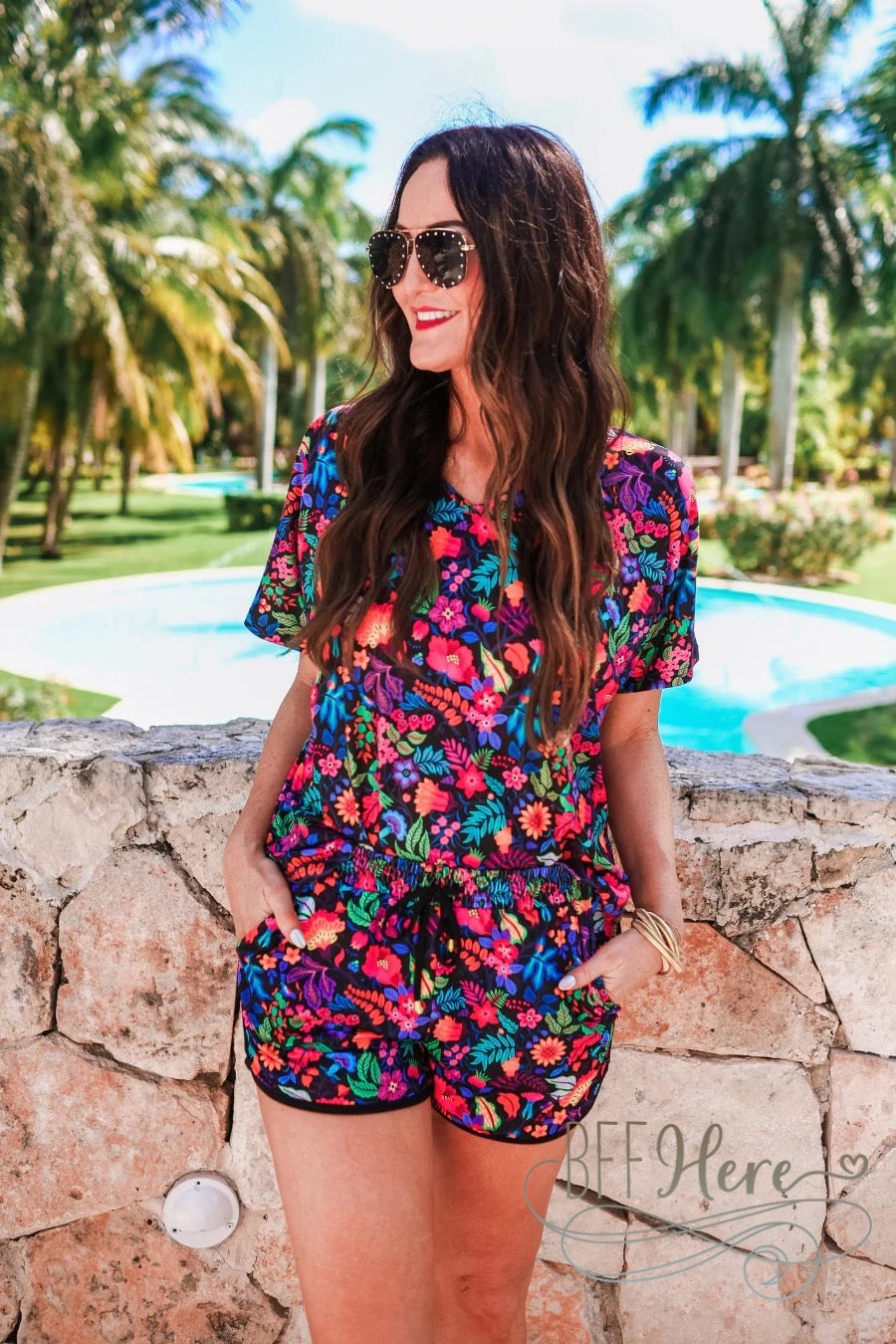 PREORDER-Fiesta Time Tunic Top by Jess Lea (Ships Beginning of June) - BFF Here