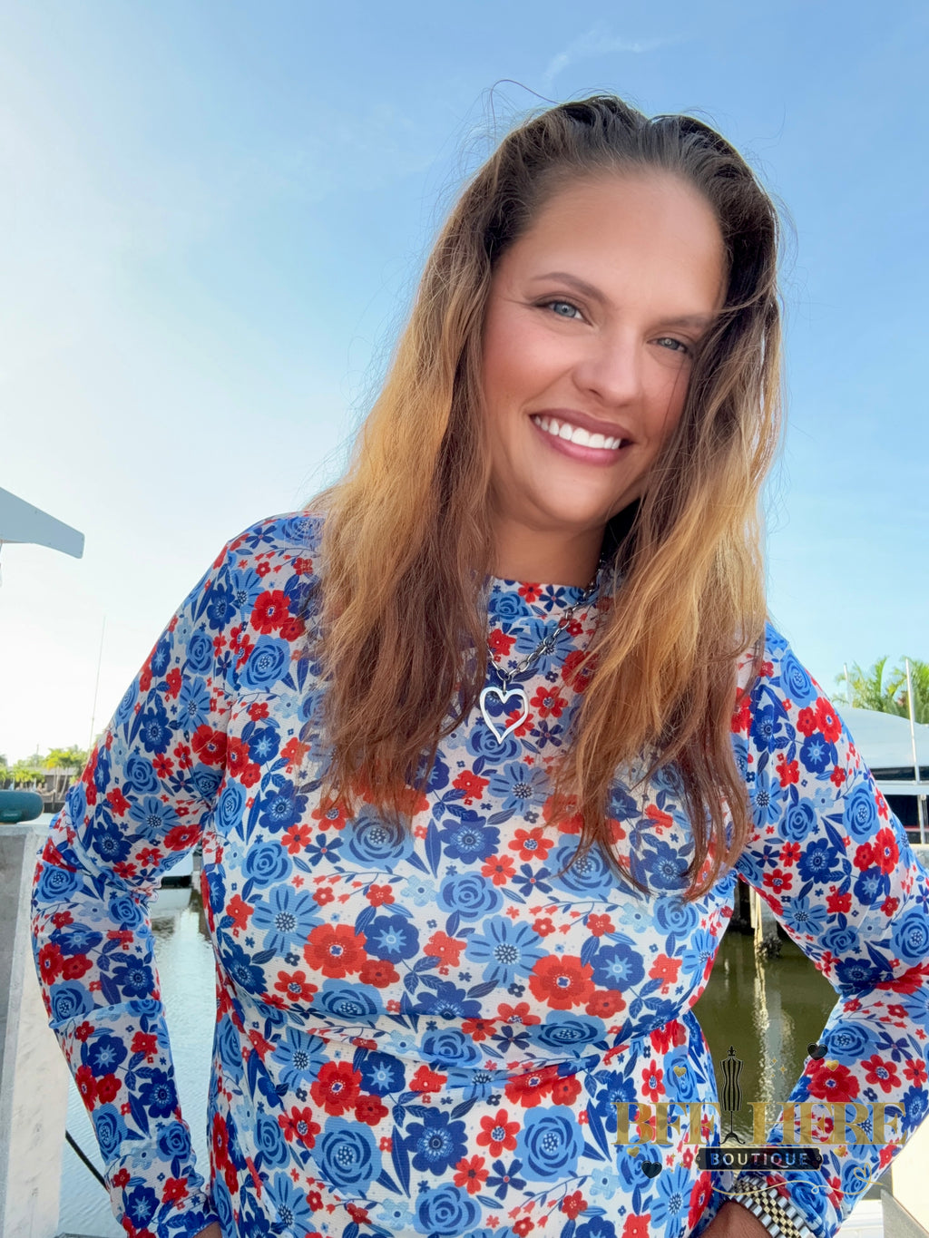 American Dreamin’ Mesh Top by Sterling Kreek - BFF Here