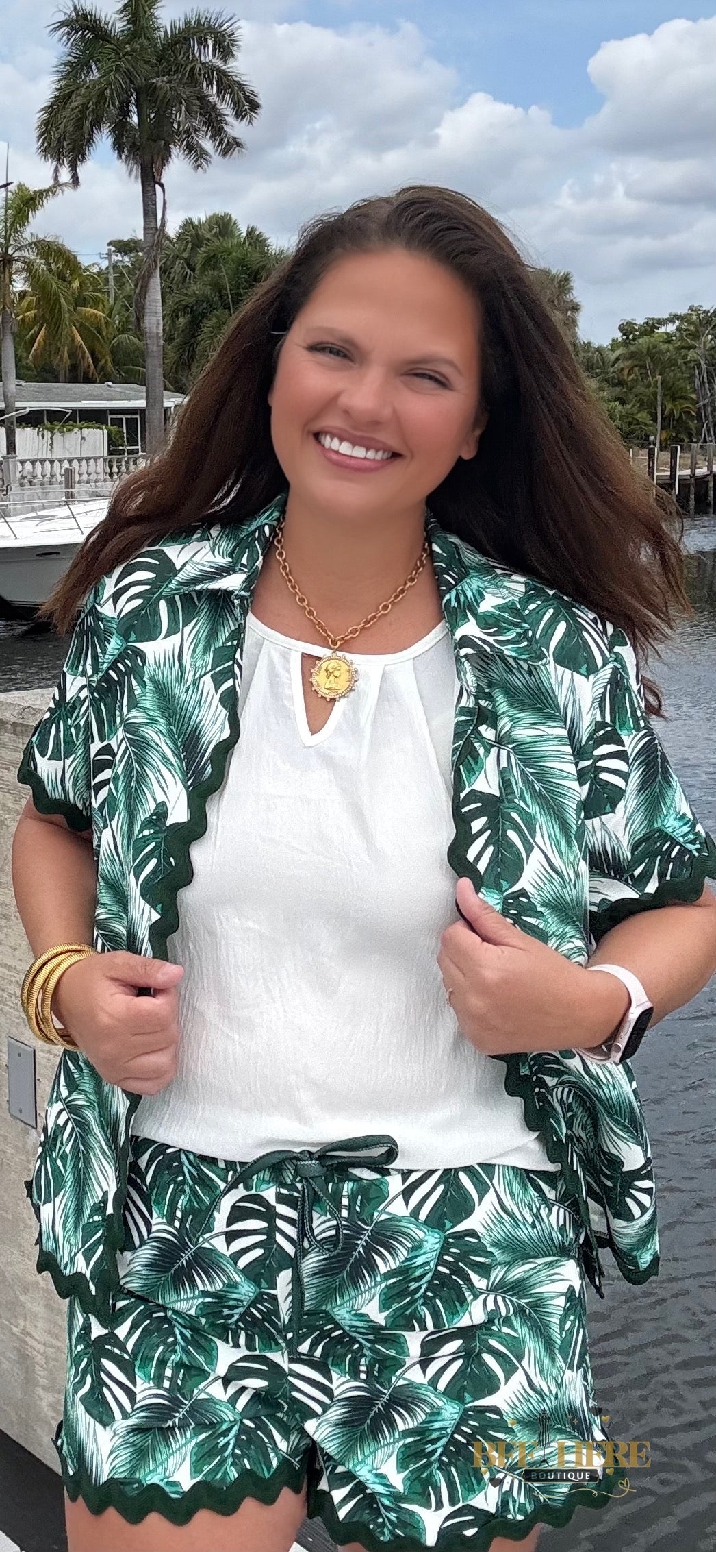Savannah Textured Ric Rac Set / Palm Leaf by Jess Lea - BFF Here
