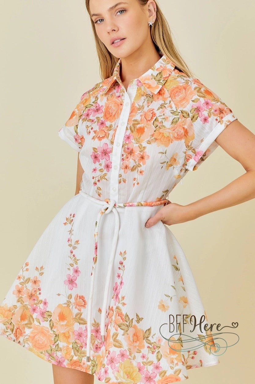 Blossom Breeze Floral Dress - BFF Here