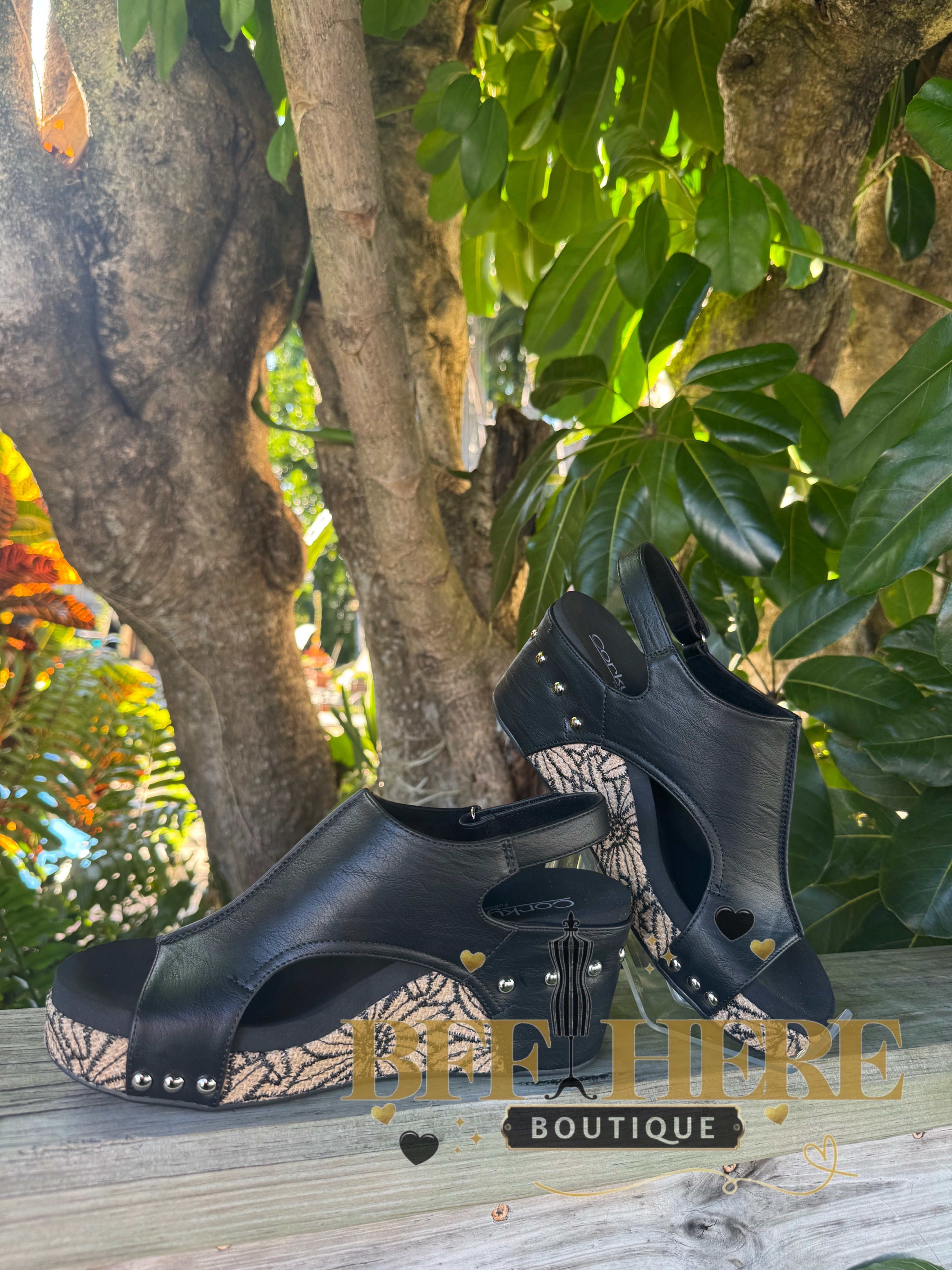 Volta II — Black Combo by Corkys - BFF Here