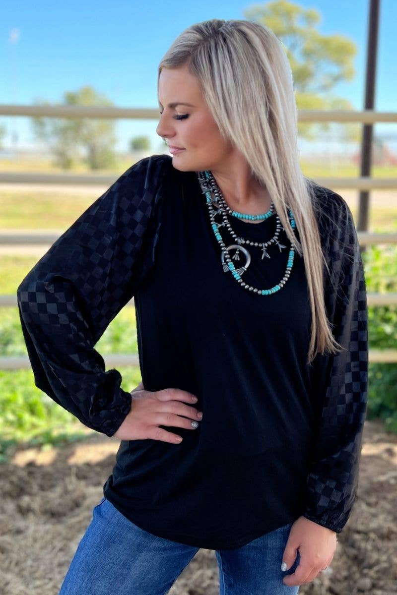 Friday Night Top by Sterling Kreek - BFF Here