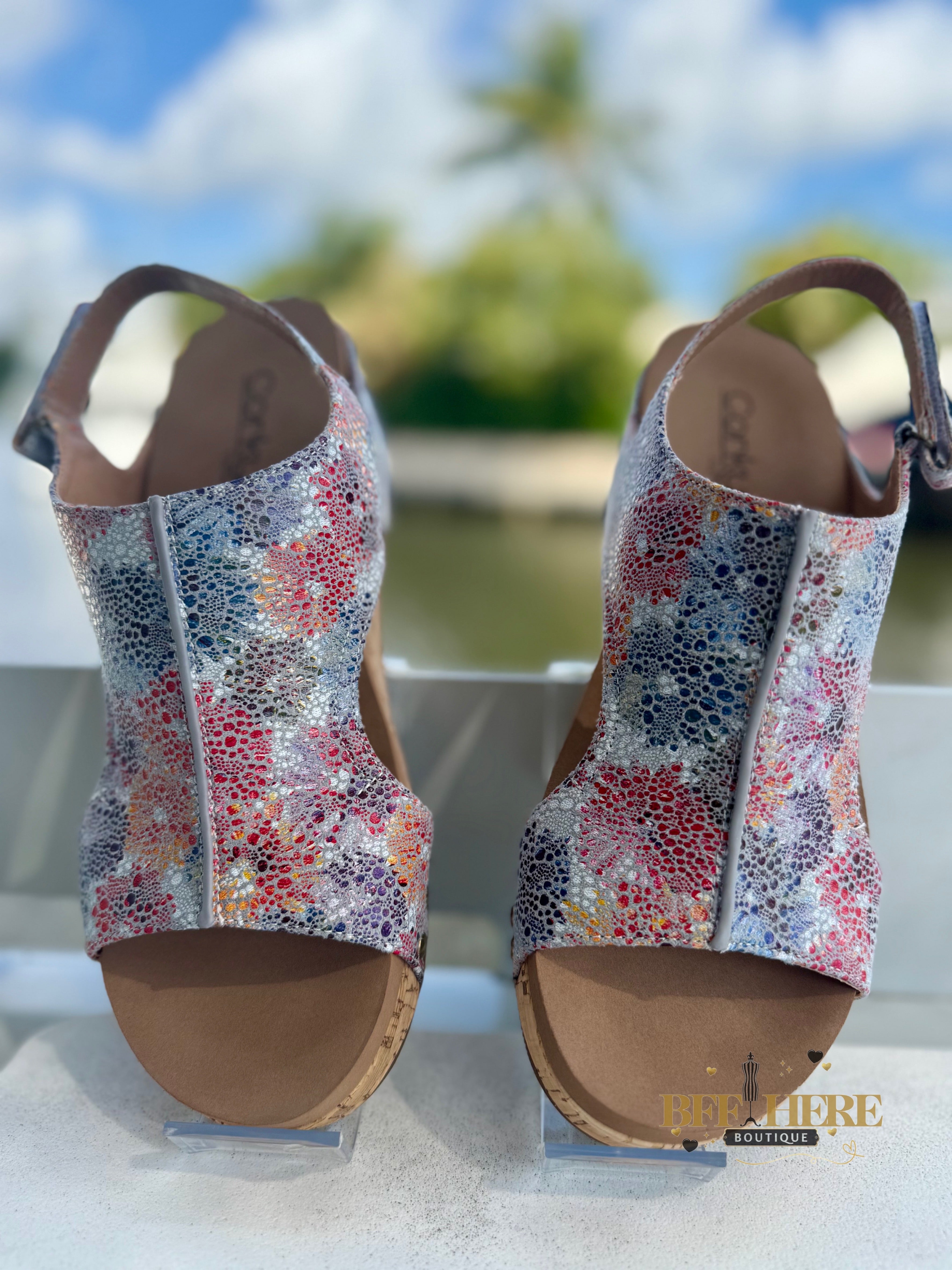 Volta II — Bright Multi Washed Floral by Corkys - BFF Here