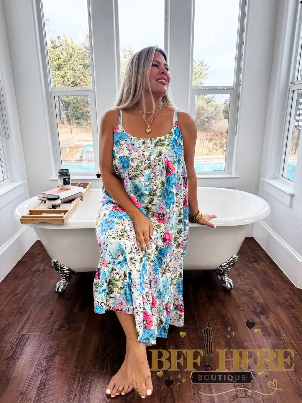 Caroline Night Dress by Blakeley - BFF Here