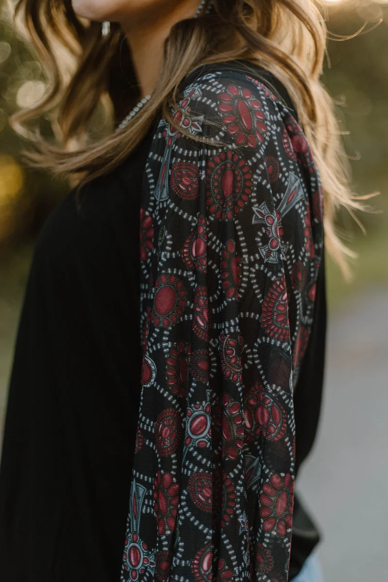 Pearls In December Top by Sterling Kreek - BFF Here