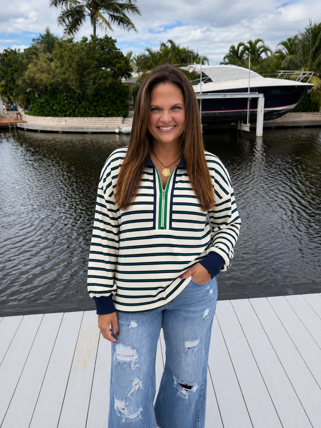 PREORDER: Harbor Club Half-Zip (ETA: September)