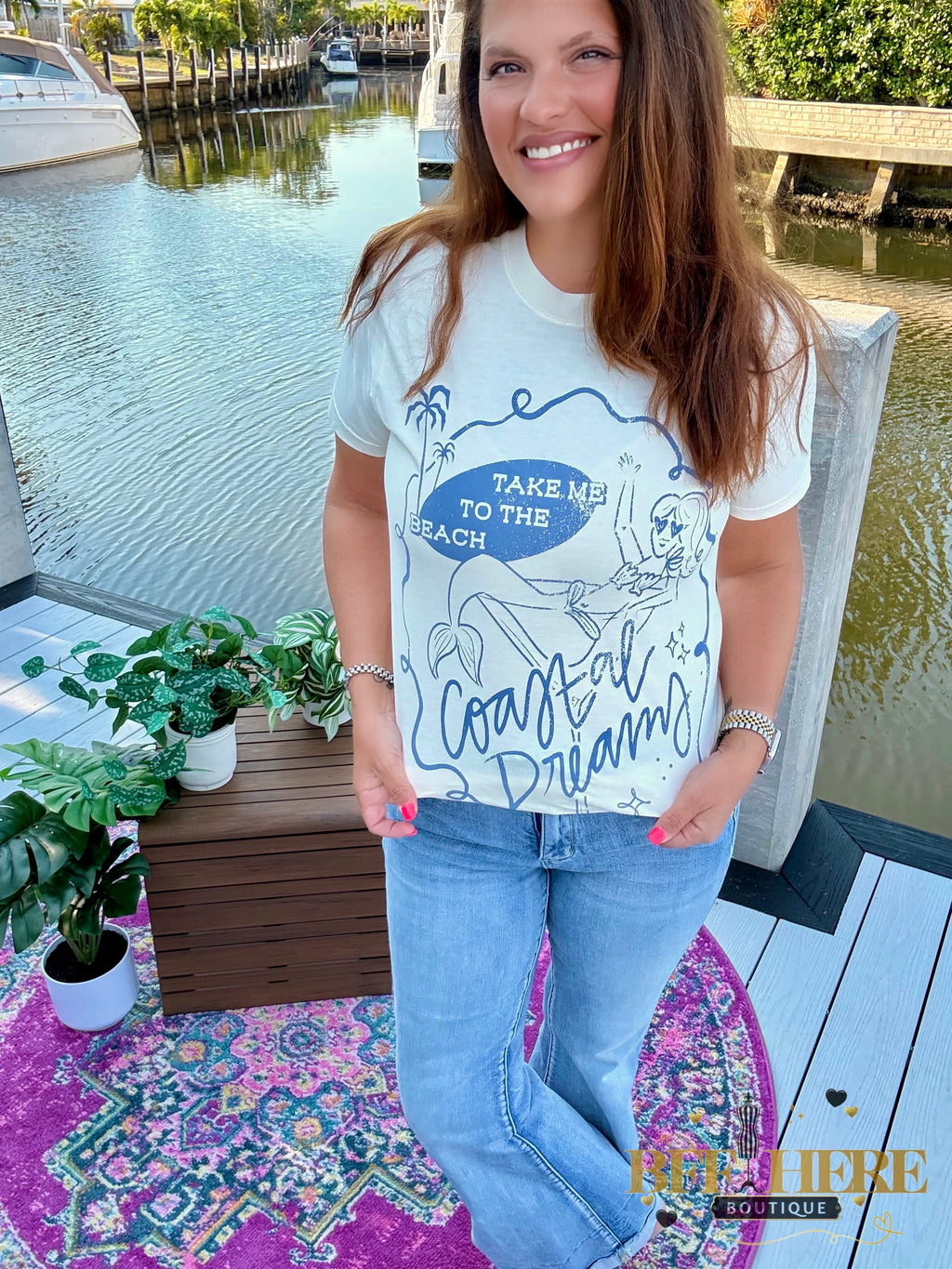 Coastal Dreams "Take Me to the Beach Tee" - BFF Here