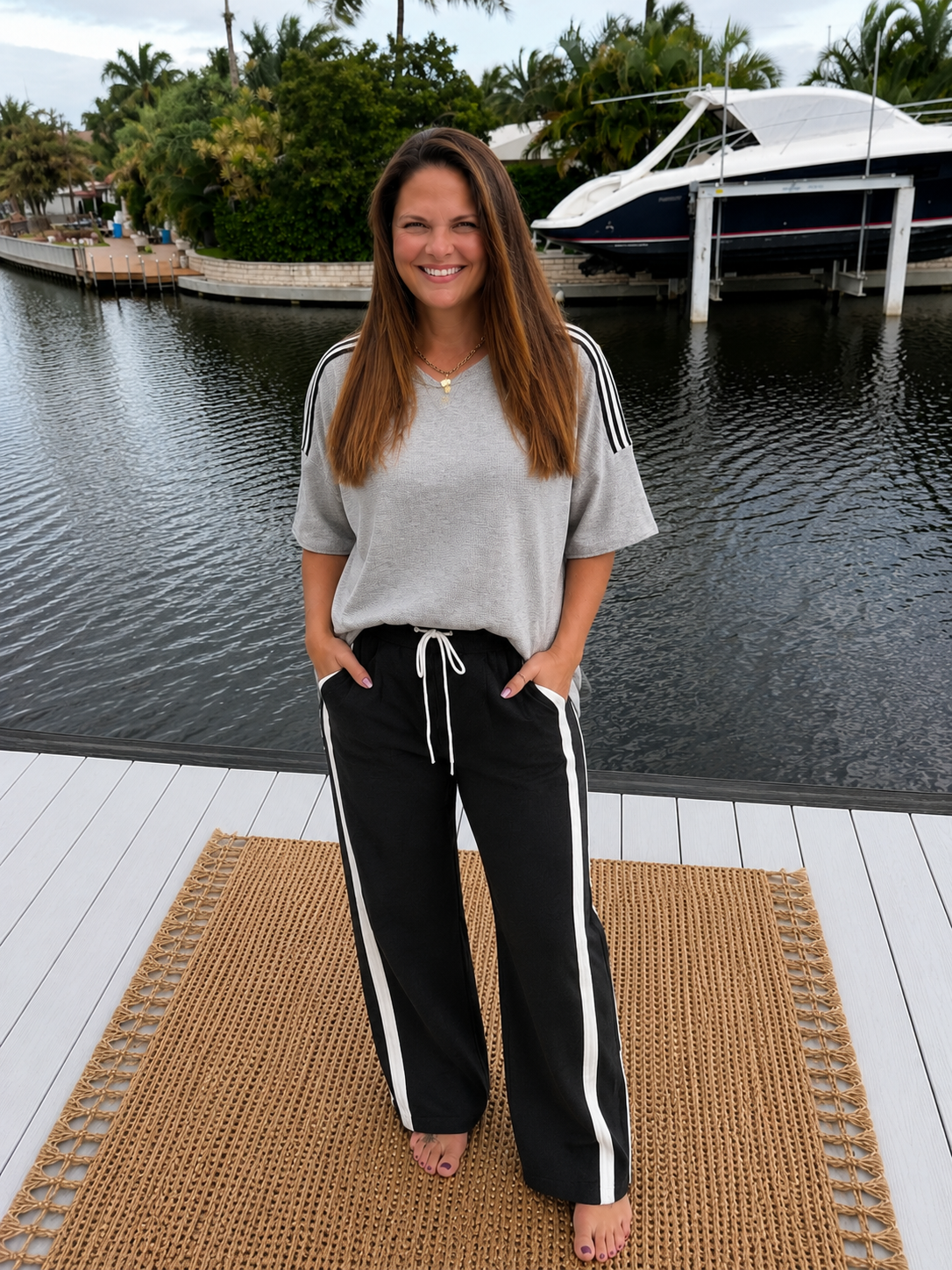PREORDER: Everyday Motion Cotton Track Pants (ETA: August)