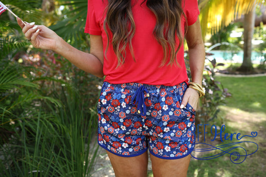 PREORDER: American Honey Everyday Shorts by Jess Lea (Ships End of February) - BFF Here