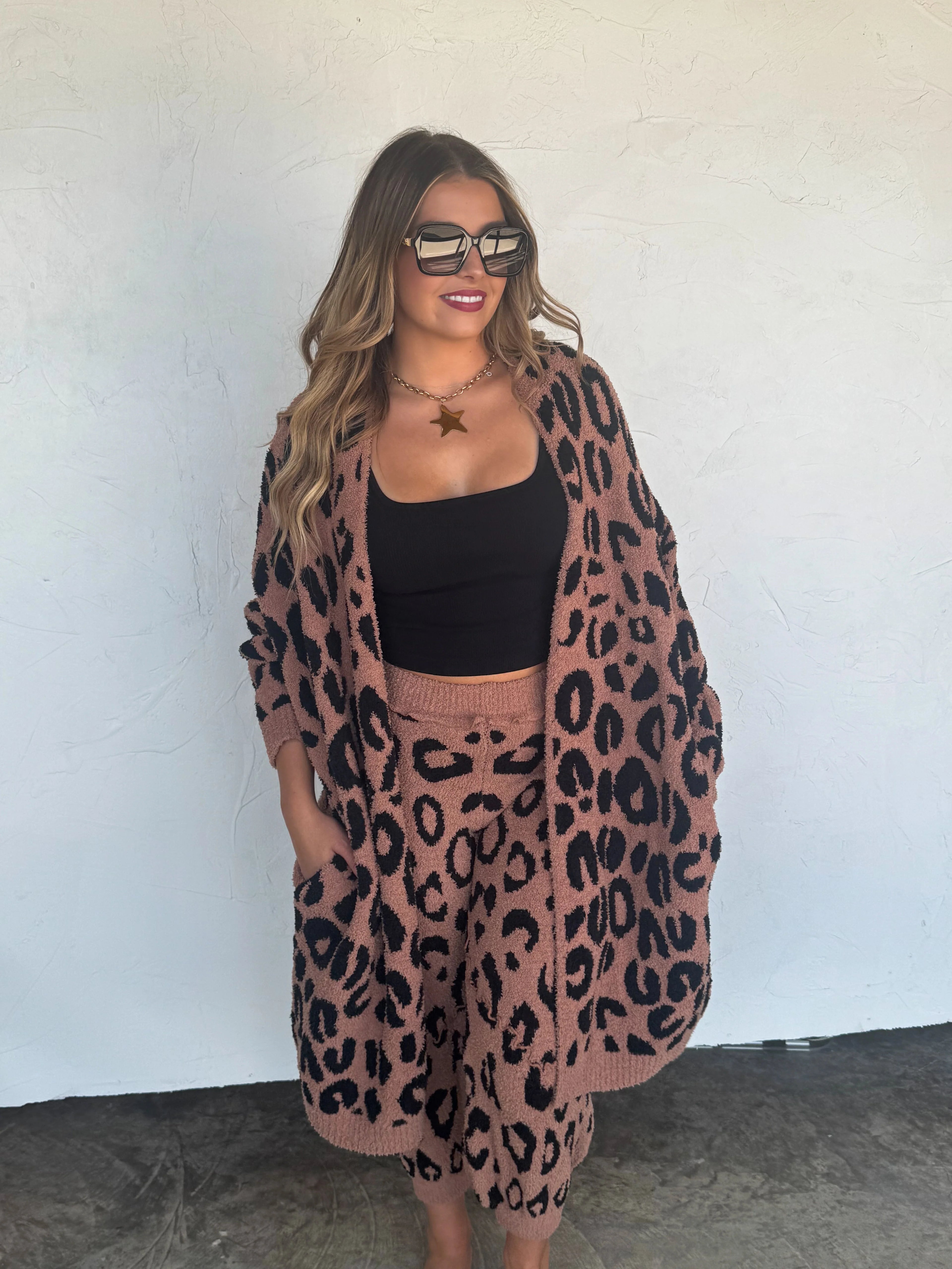 PREORDER: Lighting & Cheetah Cloud Lounge Pants by Blakeley (ETA: Late November) - BFF Here