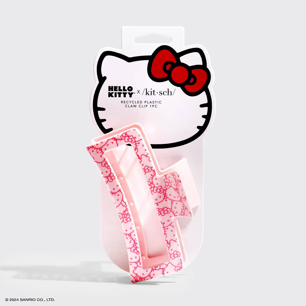 Hello Kitty x Kitsch Recycled Jumbo Open ClawClip-Pink Kitty - BFF Here