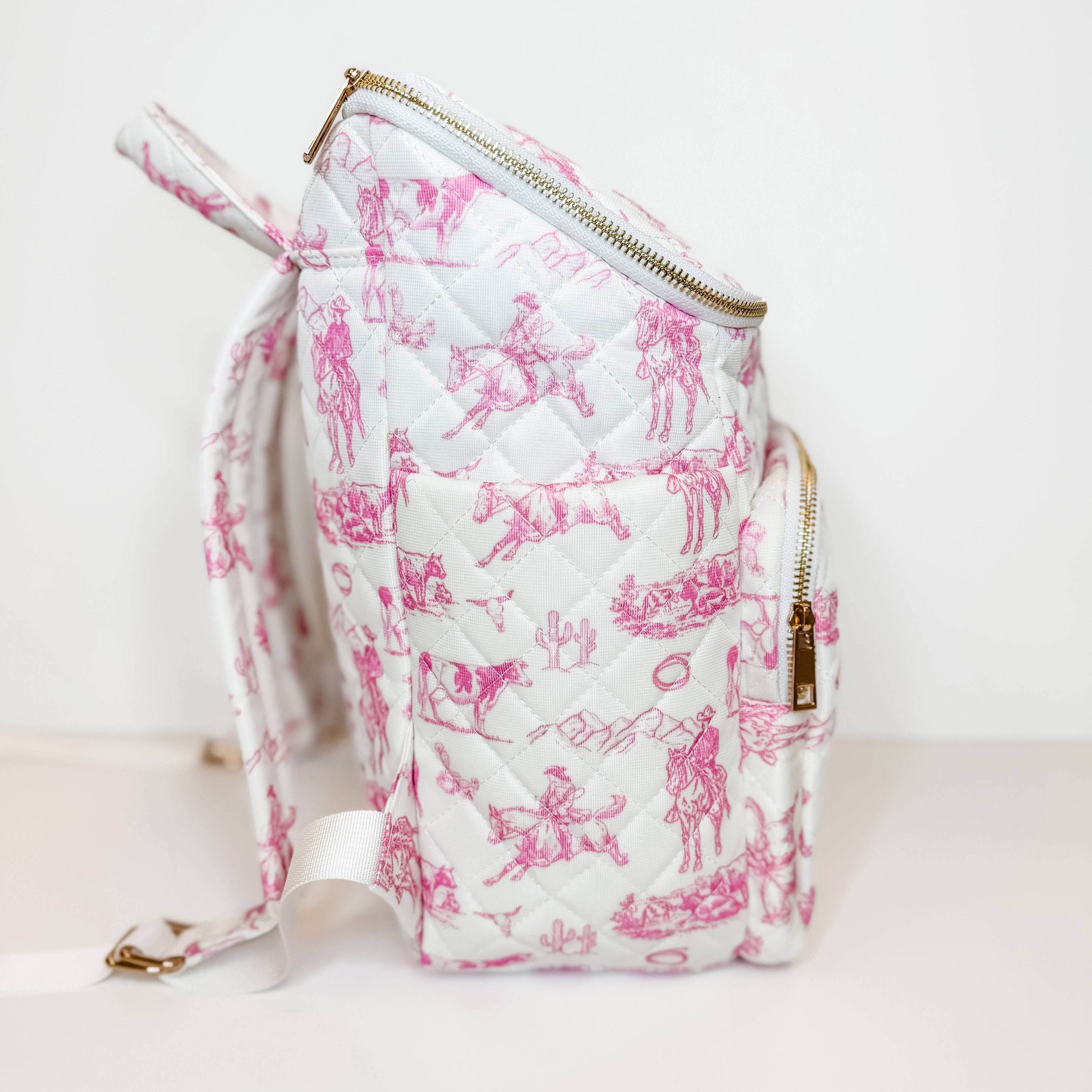 PREORDER: Pink Rodeo Queen: Cowgirl Pattern Bags / Choice of Style (Ships Beginning of April) - BFF Here
