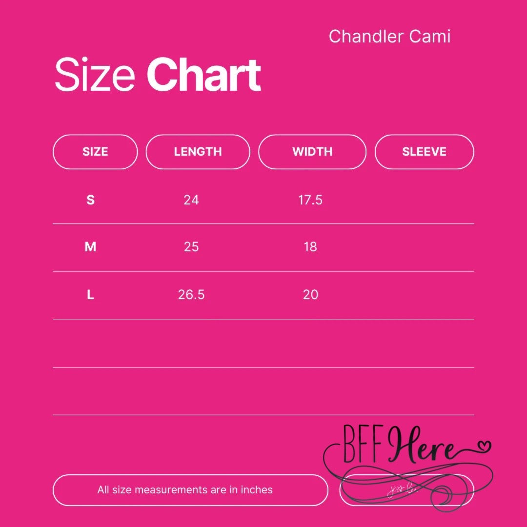 Chandler Cami / Black by Jess Lea - BFF Here
