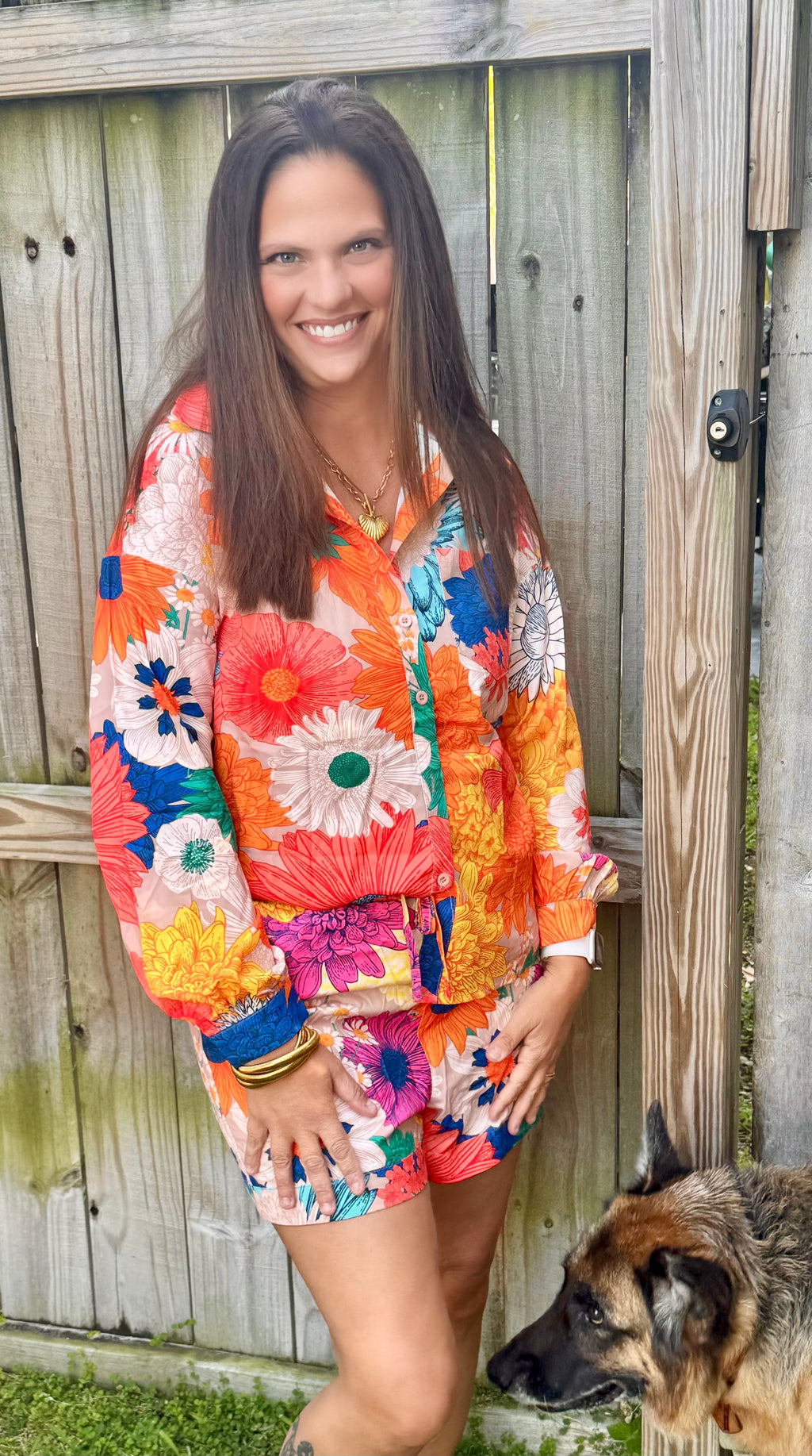 Wildflower Escape Shorts Set - BFF Here
