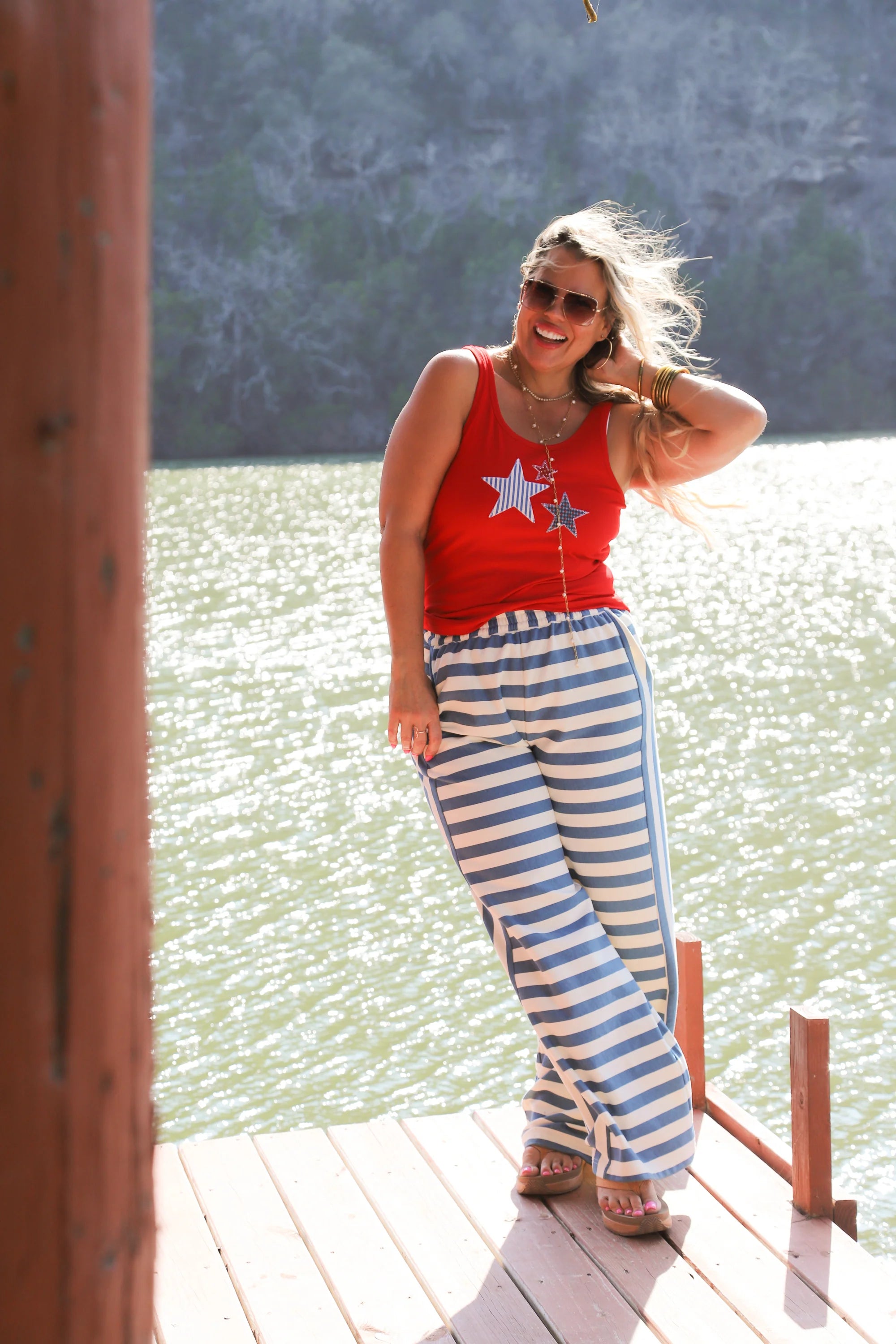 PREORDER: Summer Stripe Pants by Blakeley (ETA: May) - BFF Here