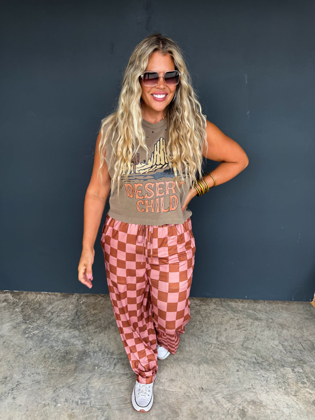 PREORDER: Checker Pop Pants by Blakeley (ETA: Beginning of September) - BFF Here