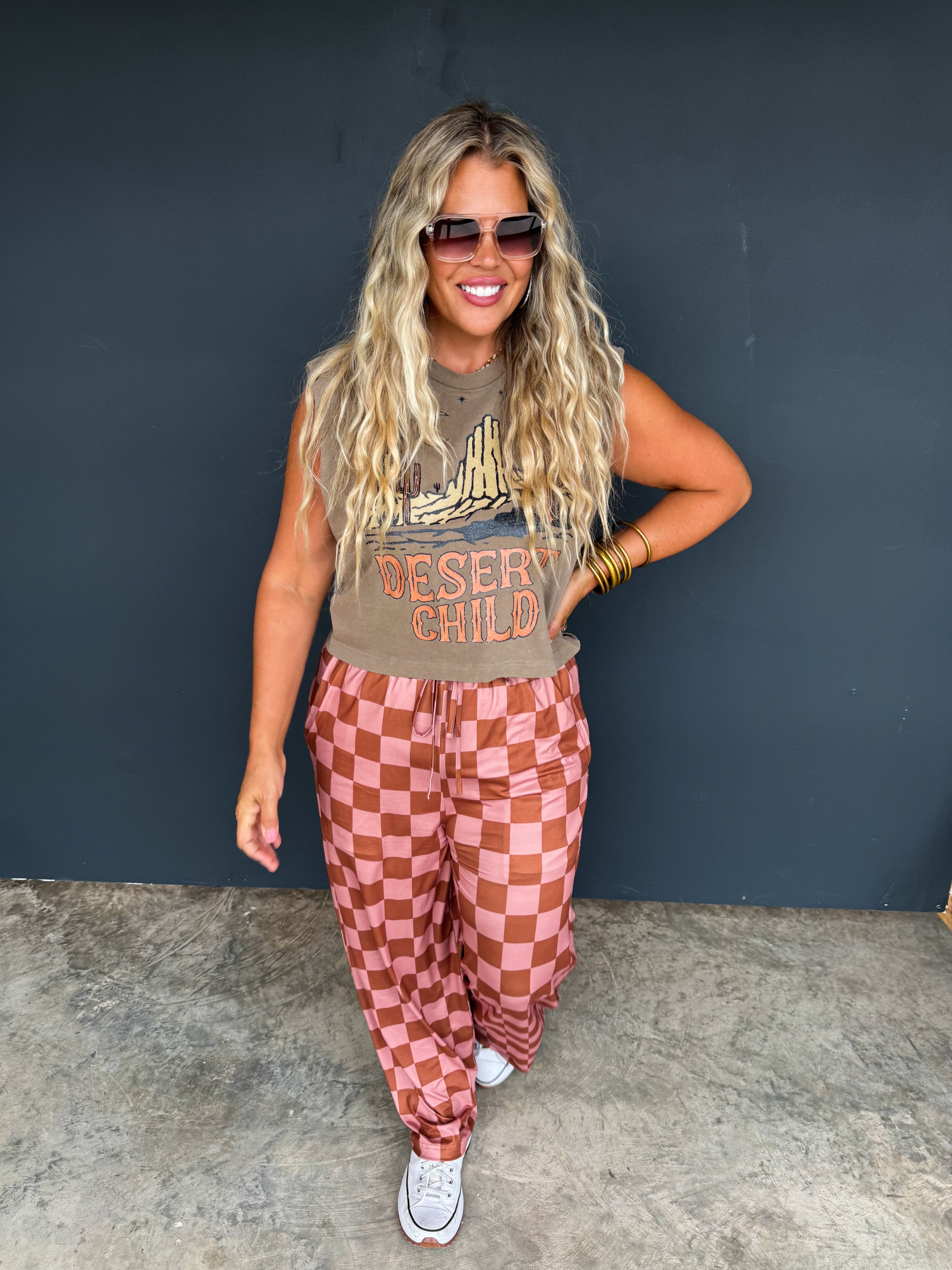 PREORDER: Checker Pop Pants by Blakeley (ETA: Beginning of September) - BFF Here