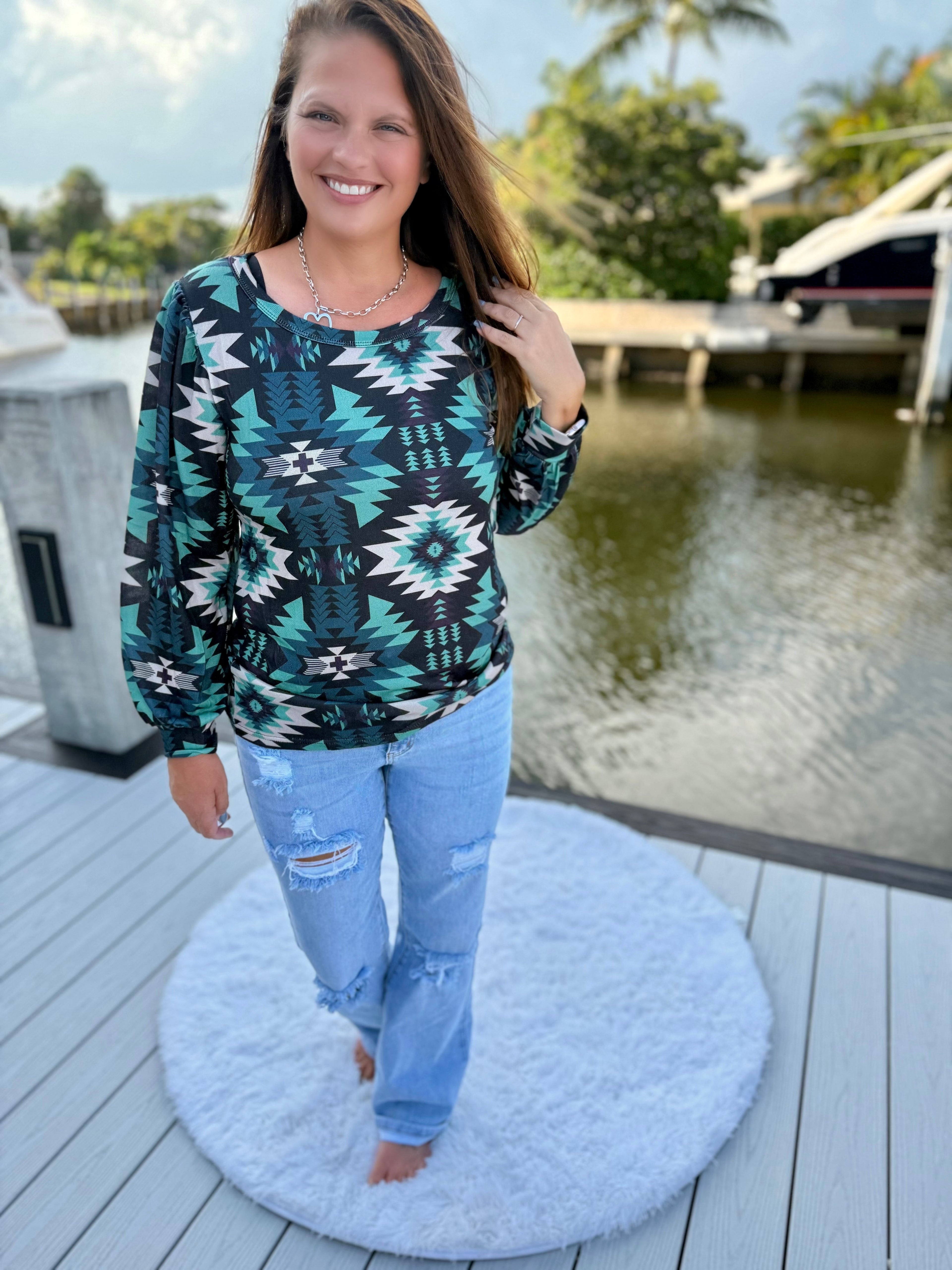 Midnight Mesa Top by Sterling Kreek - BFF Here