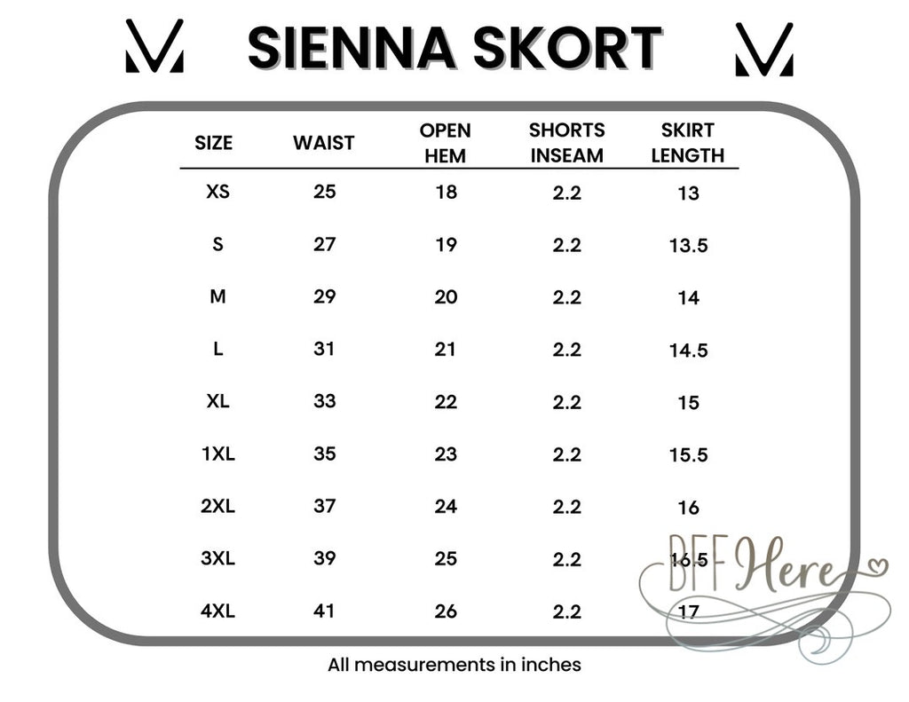 Sienna Skort - Navy Tropical - BFF Here