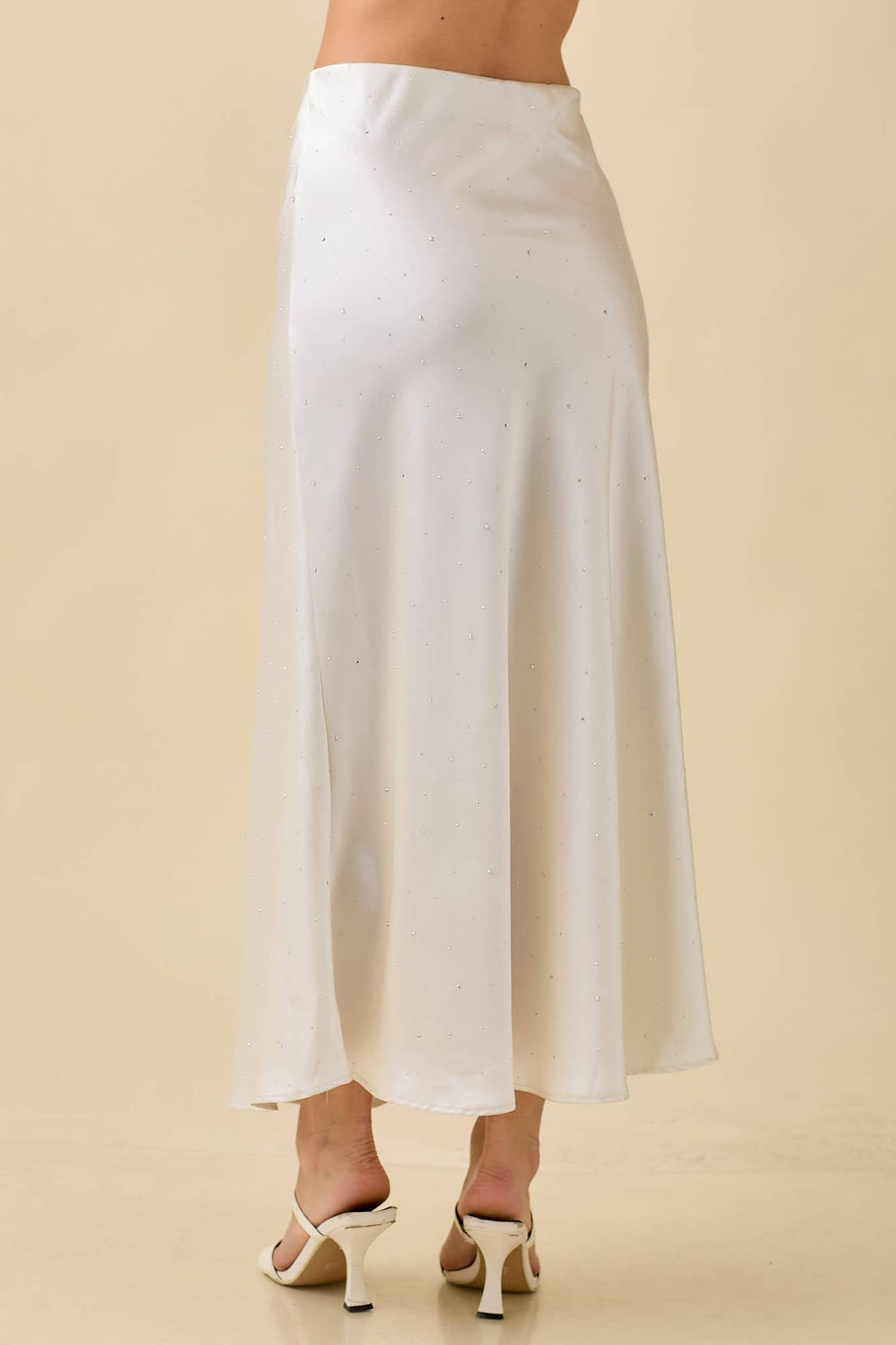 Sparkle Season Satin Maxi Skirt by Main Strip - BFF Here