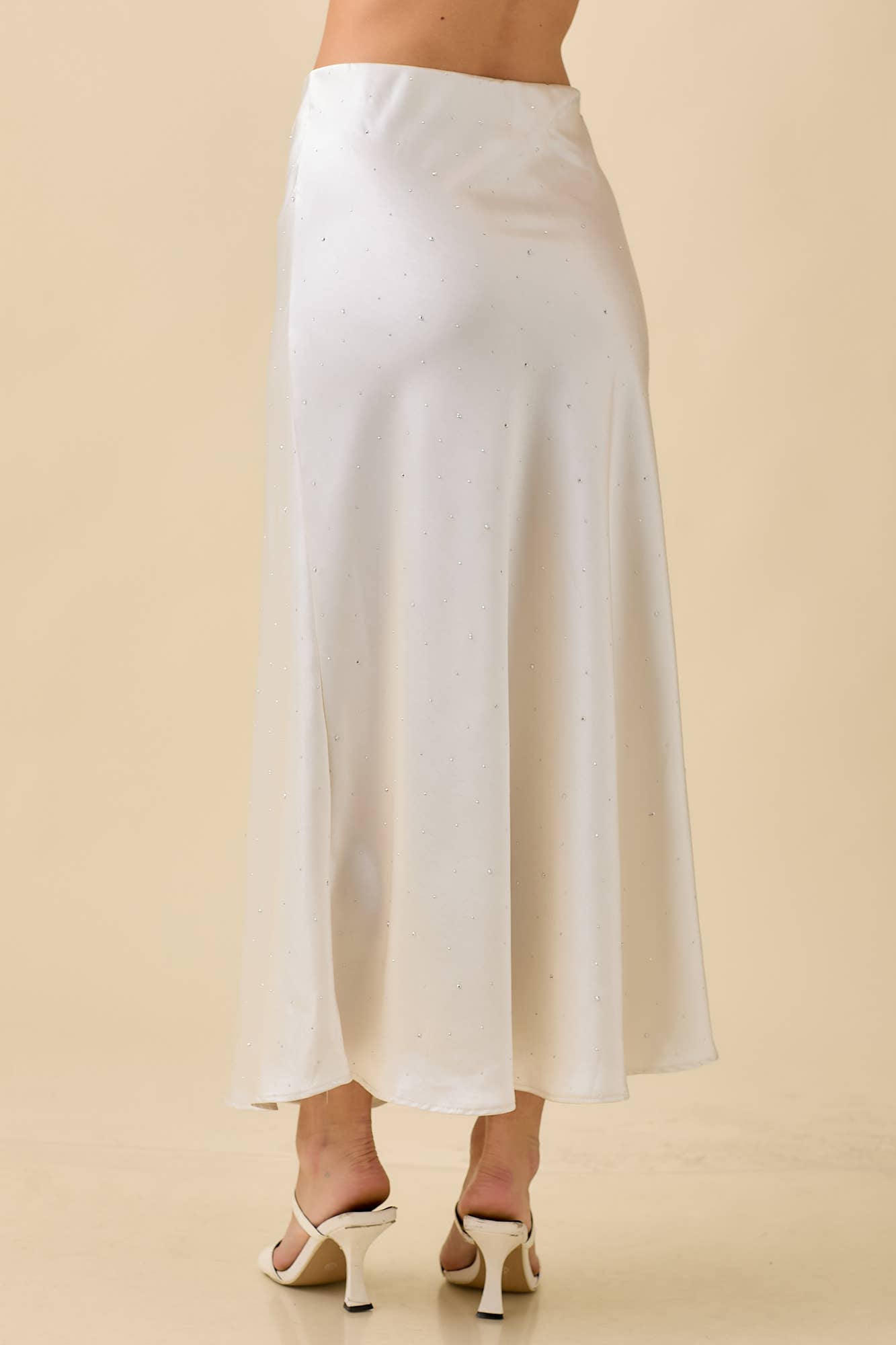 Sparkle Season Satin Maxi Skirt by Main Strip - BFF Here