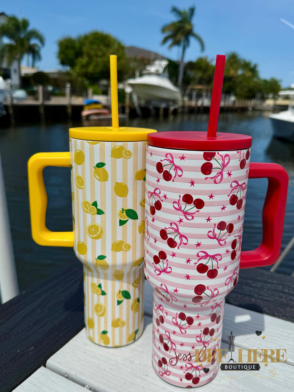 Cherry Bomb Tumbler by Jess Lea - BFF Here