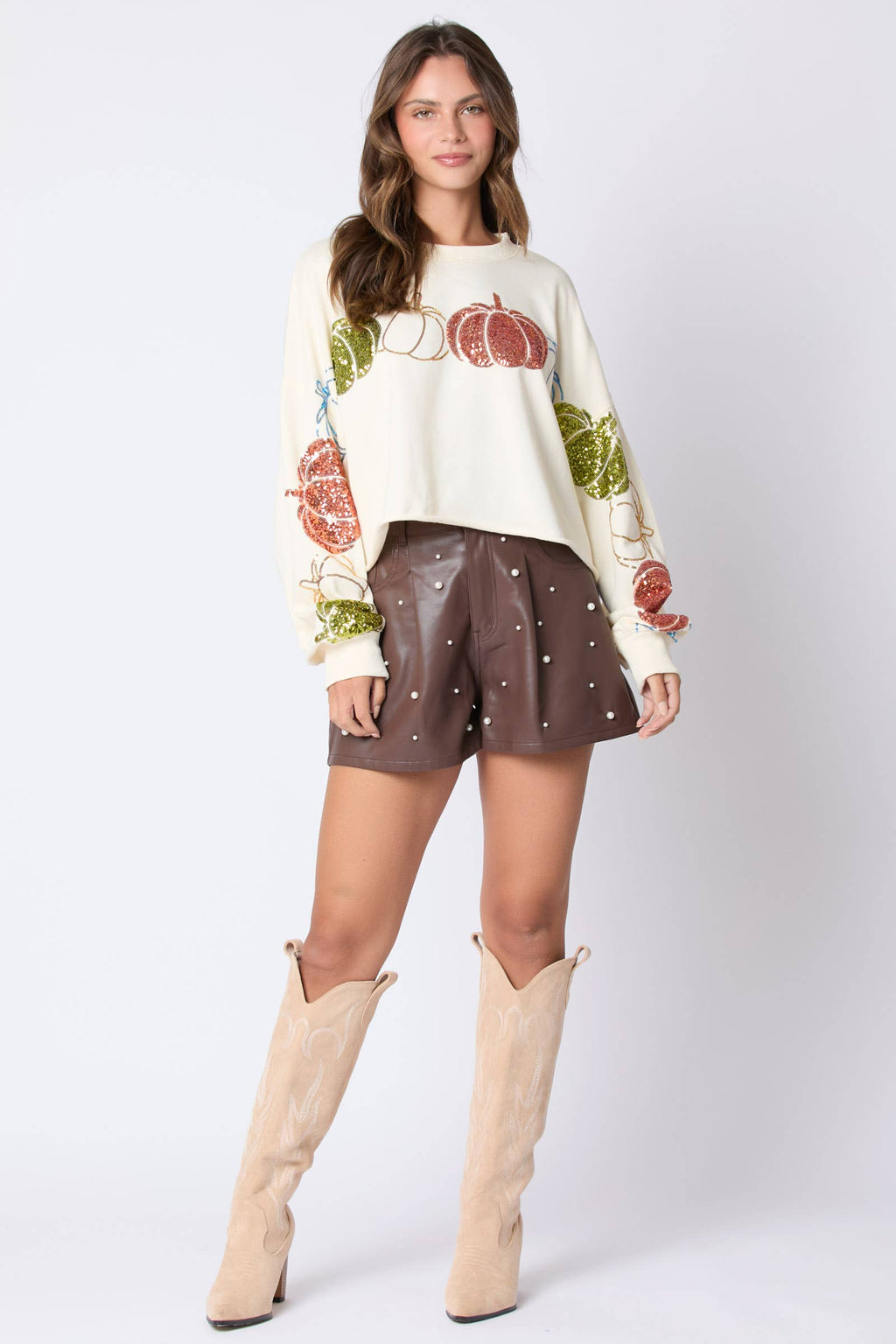 Autumn Glam Harvest Sweatshirt - BFF Here