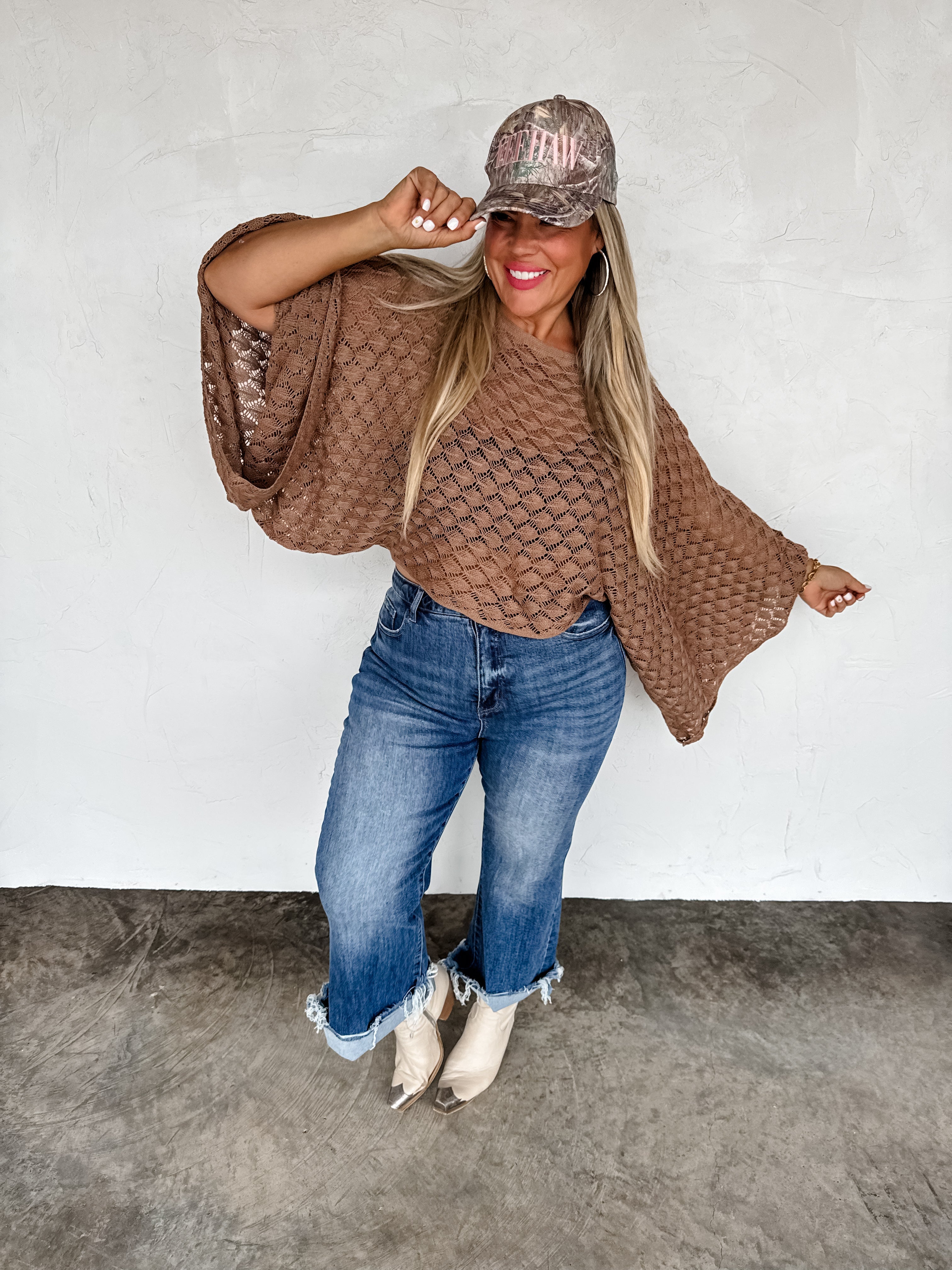 PREORDER- FALL COLORS FREE SPIRIT BELL SLEEVE TOP - BFF Here