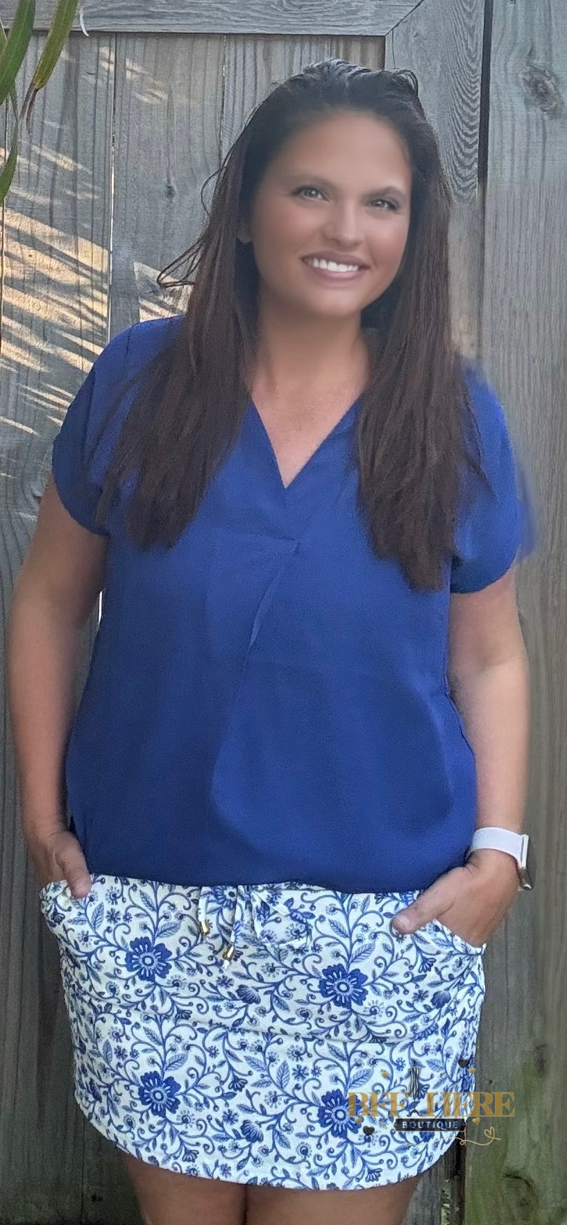 Enchanted Garden Skort / Blue by Jess Lea - BFF Here