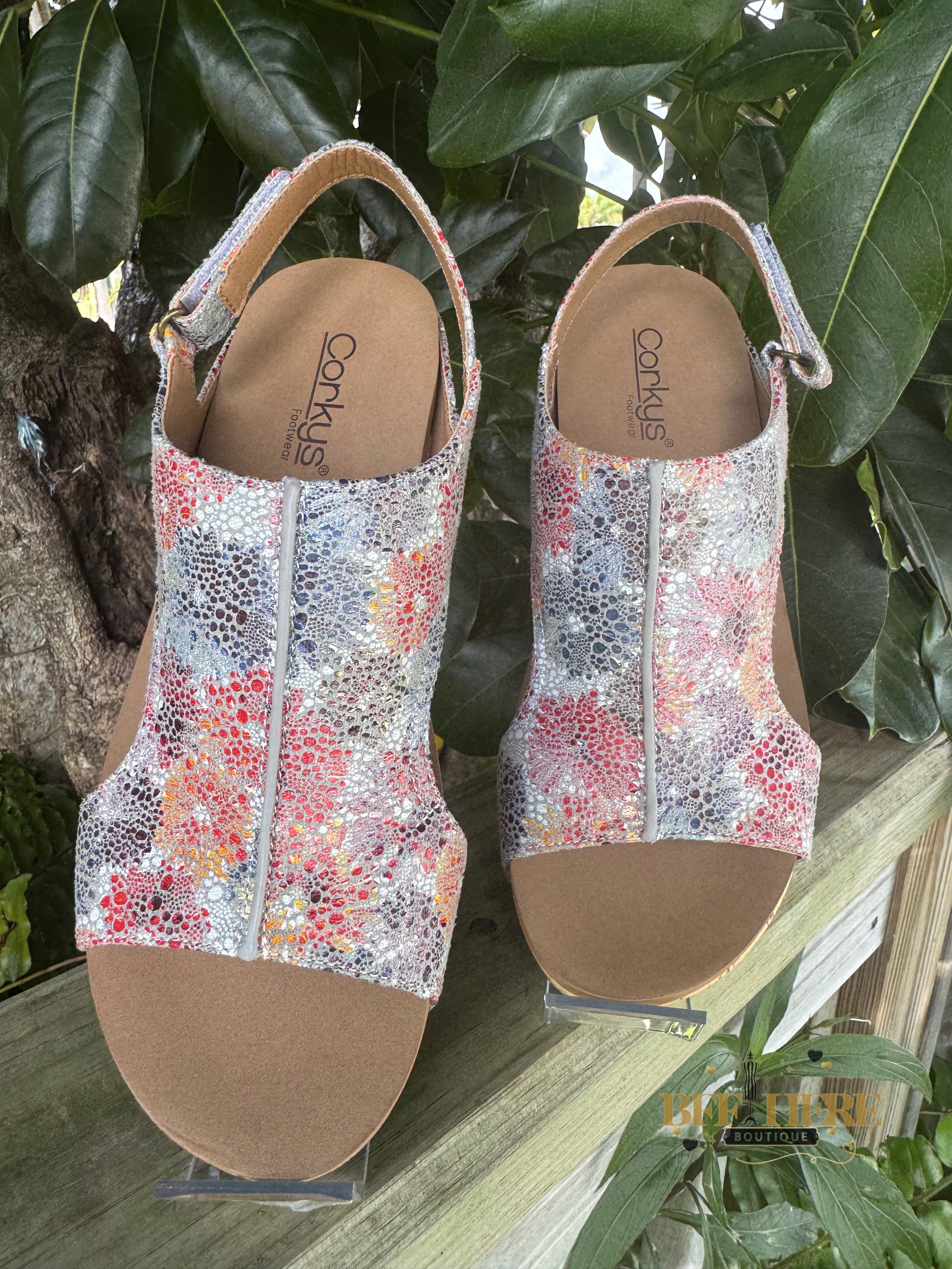 Volta II — Bright Multi Washed Floral by Corkys - BFF Here