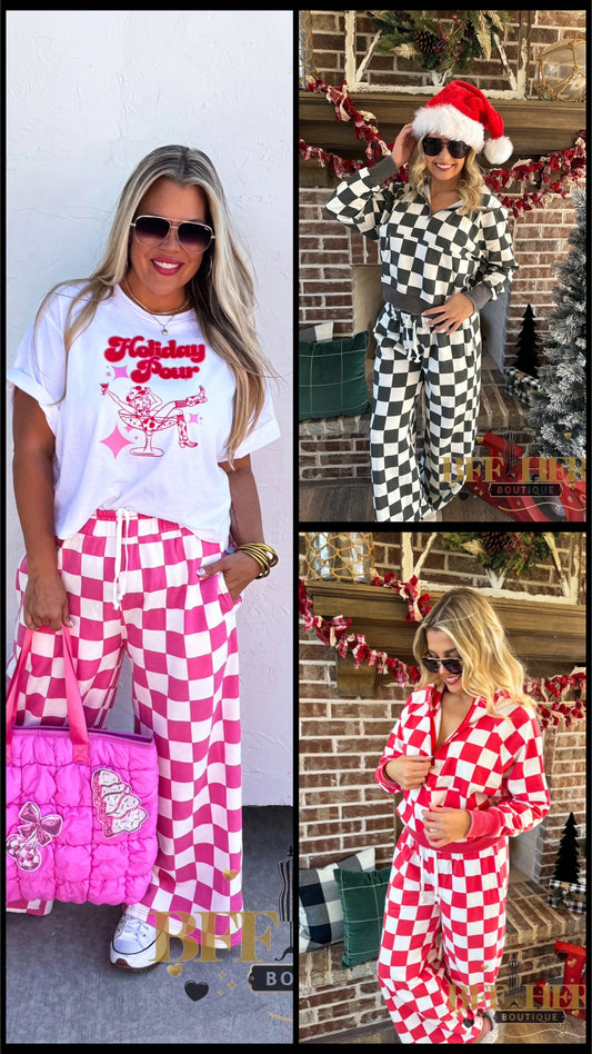 PREORDER: Girdy Girl Wide Leg Jogger by Blakeley ( ETA Beginning of December)