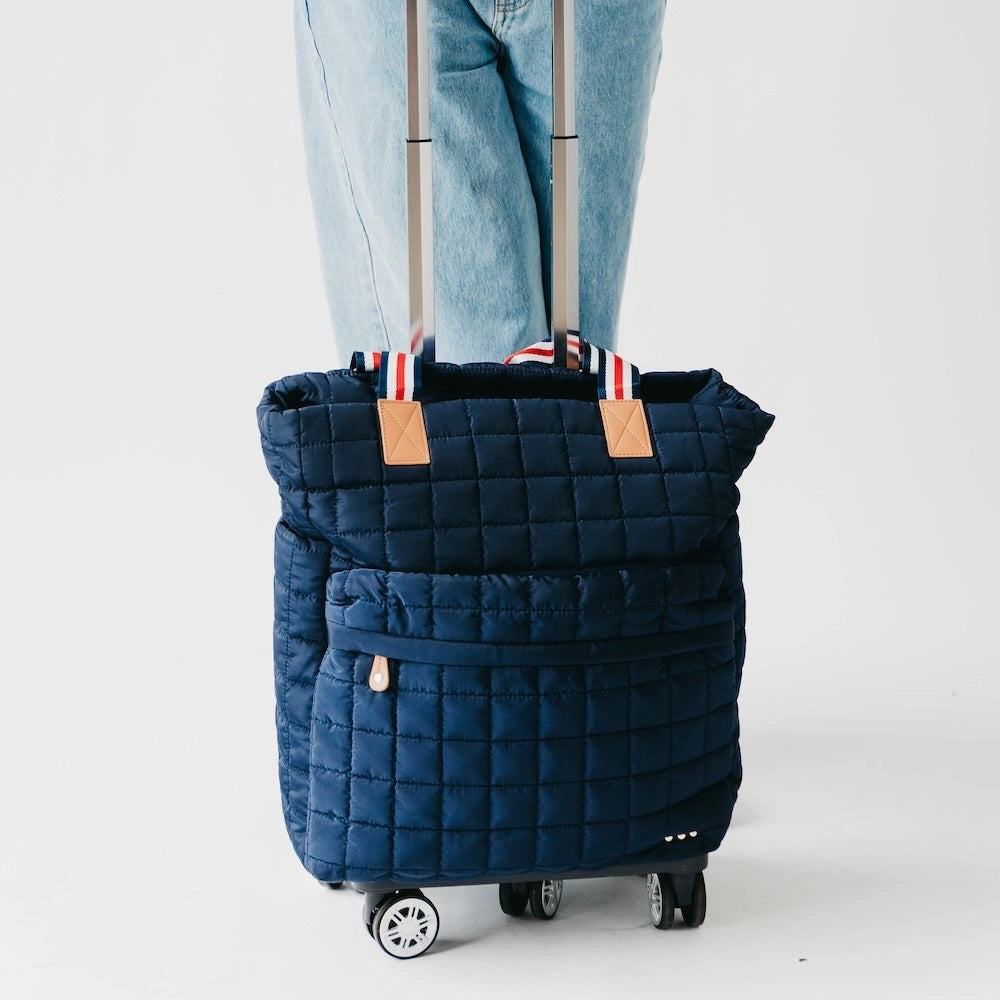 Tenley Quilted Tote Roller Bag by Pretty Simple - BFF Here