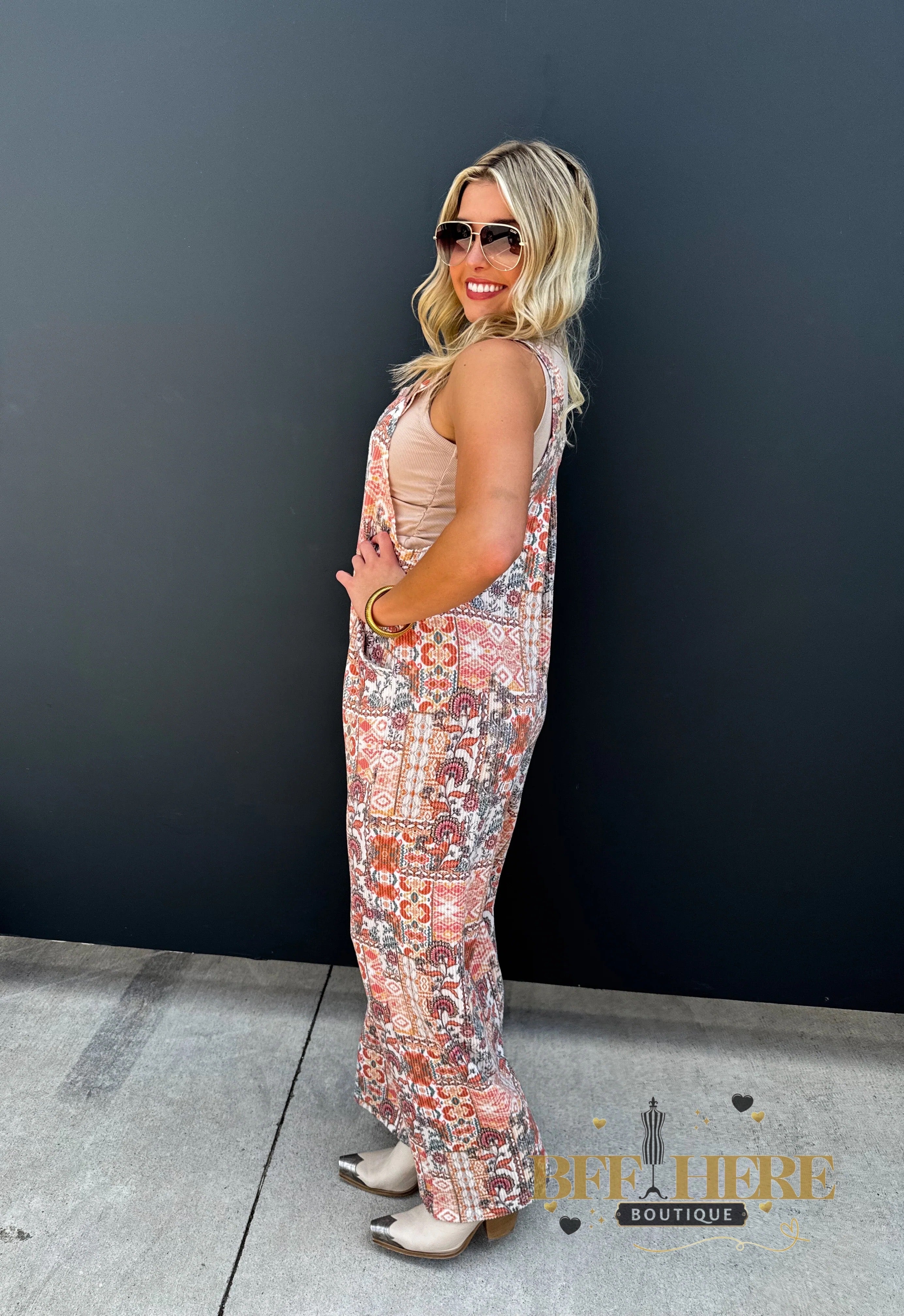 Cassidy Fall Boho Overalls  by Blakeley - BFF Here