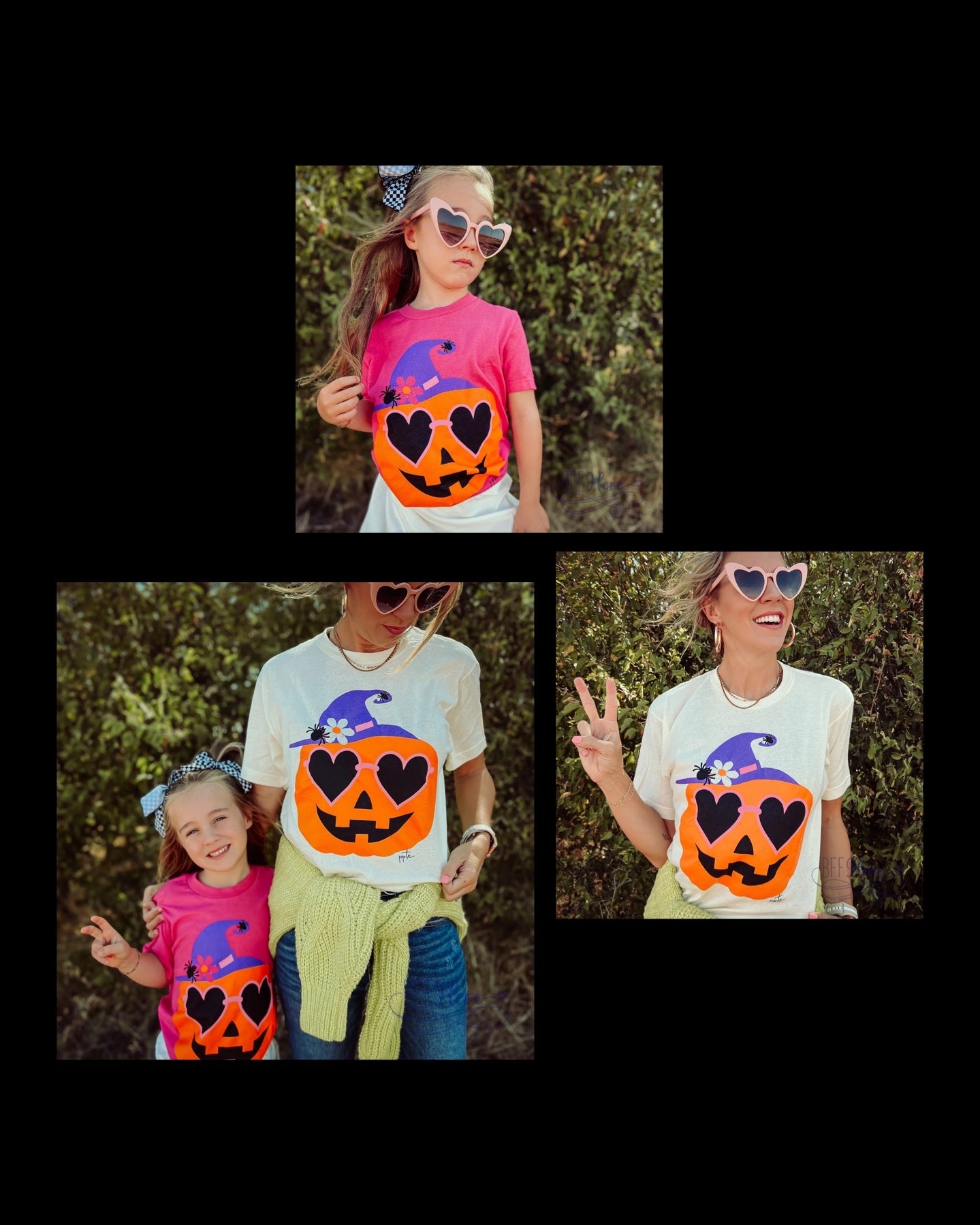 Shady & Spooky: The Sunglasses Jack-o-Lantern Tee / Choice of Style - BFF Here