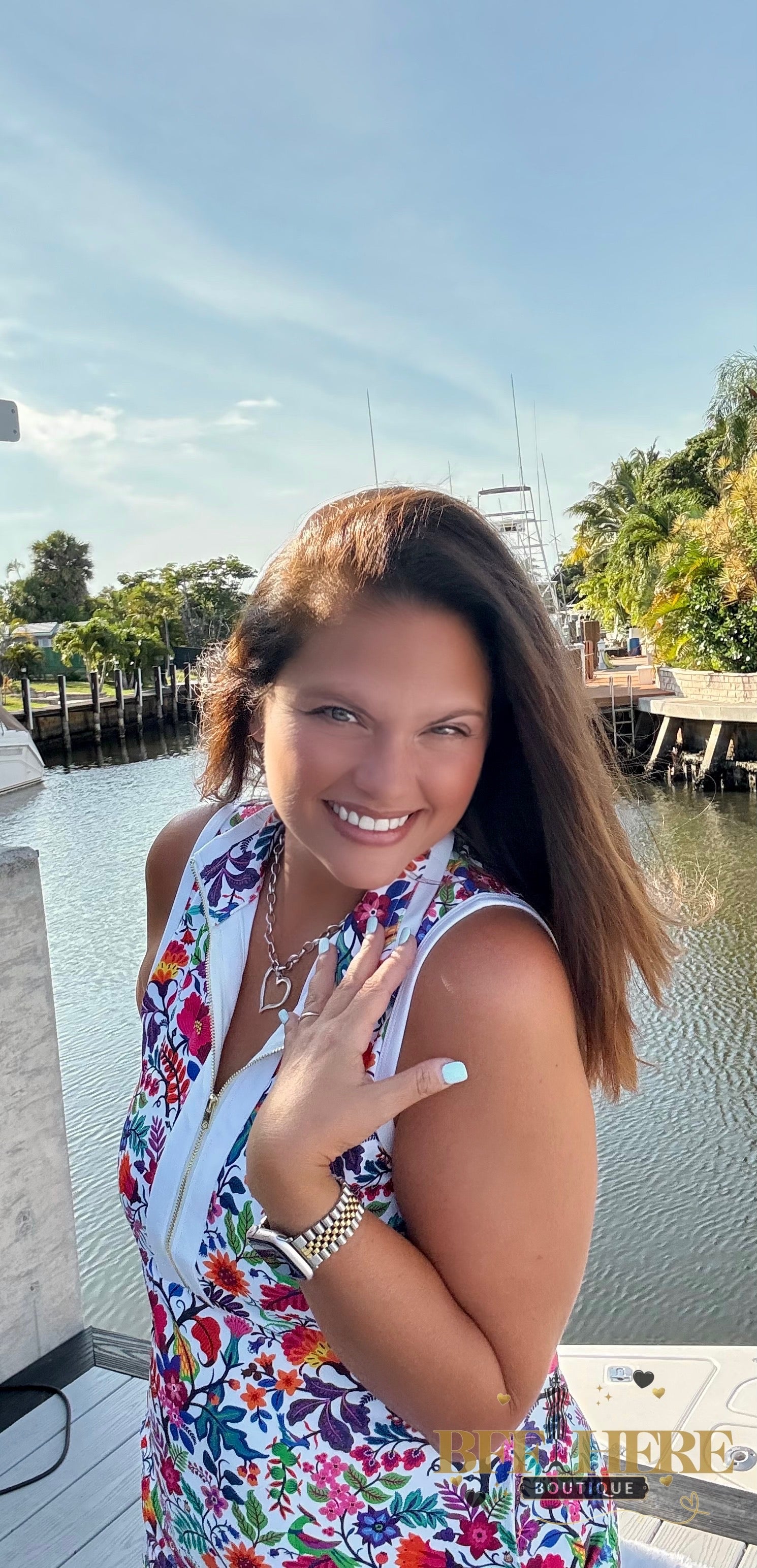 Everyday Zipper Dress / Fiesta Time White by Jess Lea - BFF Here