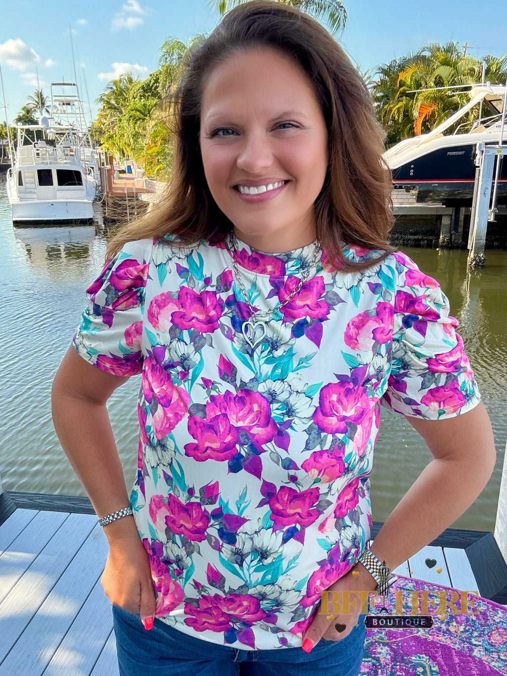 Life Is A Flower Top by Sterling Kreek - BFF Here