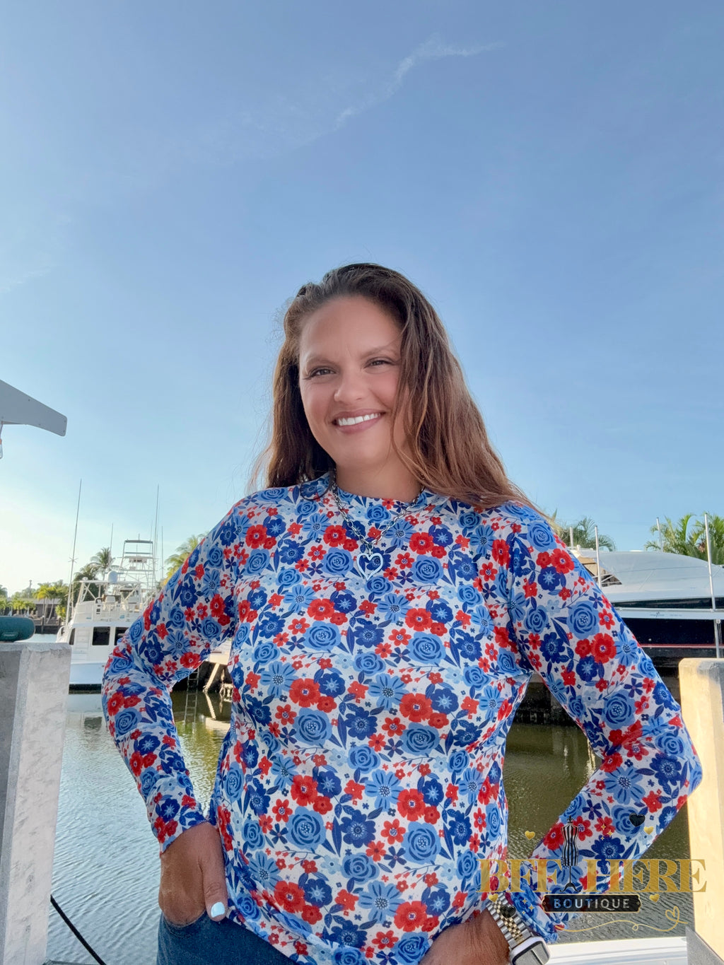 American Dreamin’ Mesh Top by Sterling Kreek - BFF Here